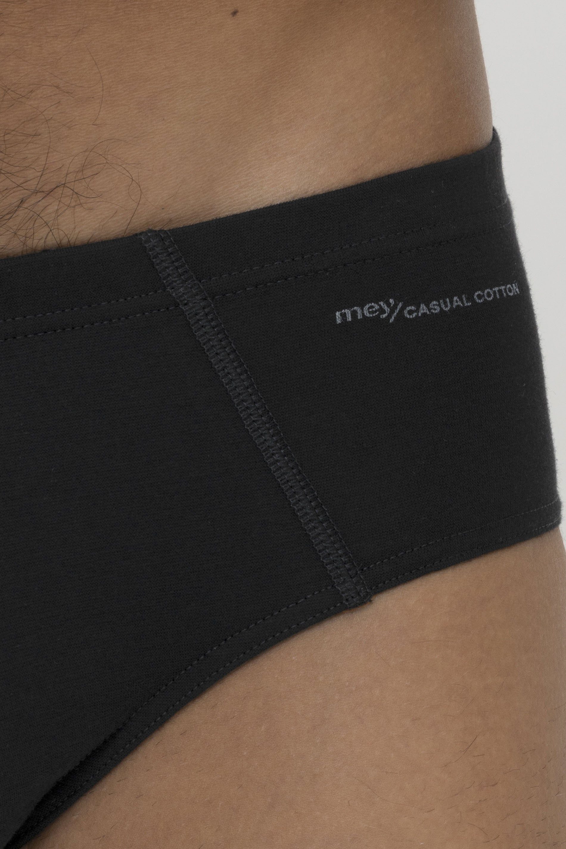 Mey Jazz-Pants Slips Mey Herren Slip Serie Casual Cotton Uni Jazz-Pants (1-St., 1er-Pack) Klassischer Slip, Gemustert, Atmungsaktiv, Baumwoll-Mix – Bild 3 von 4
