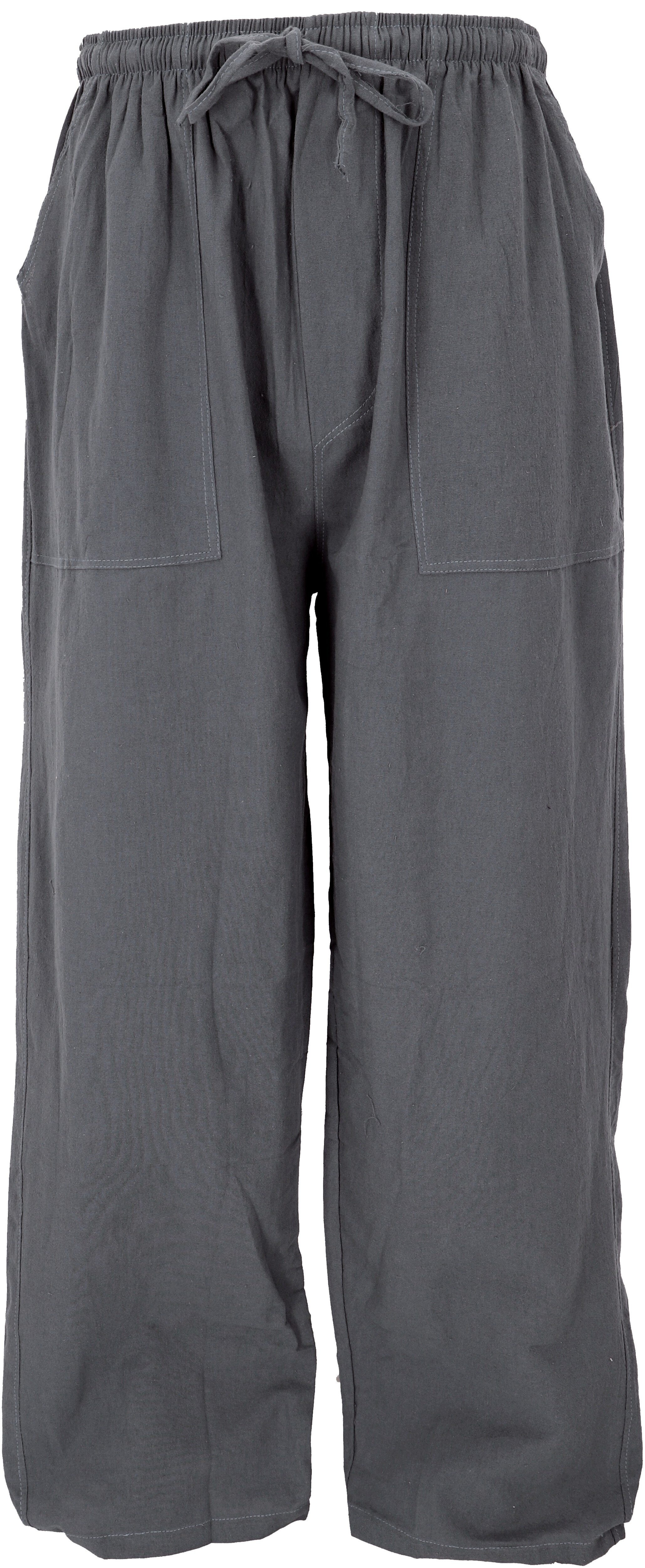 Guru-Shop Relaxhose Leichte Yoga Hose, Tai Chi Hose, Sommerhose,.. Ethno Style, alternative Bekleidung