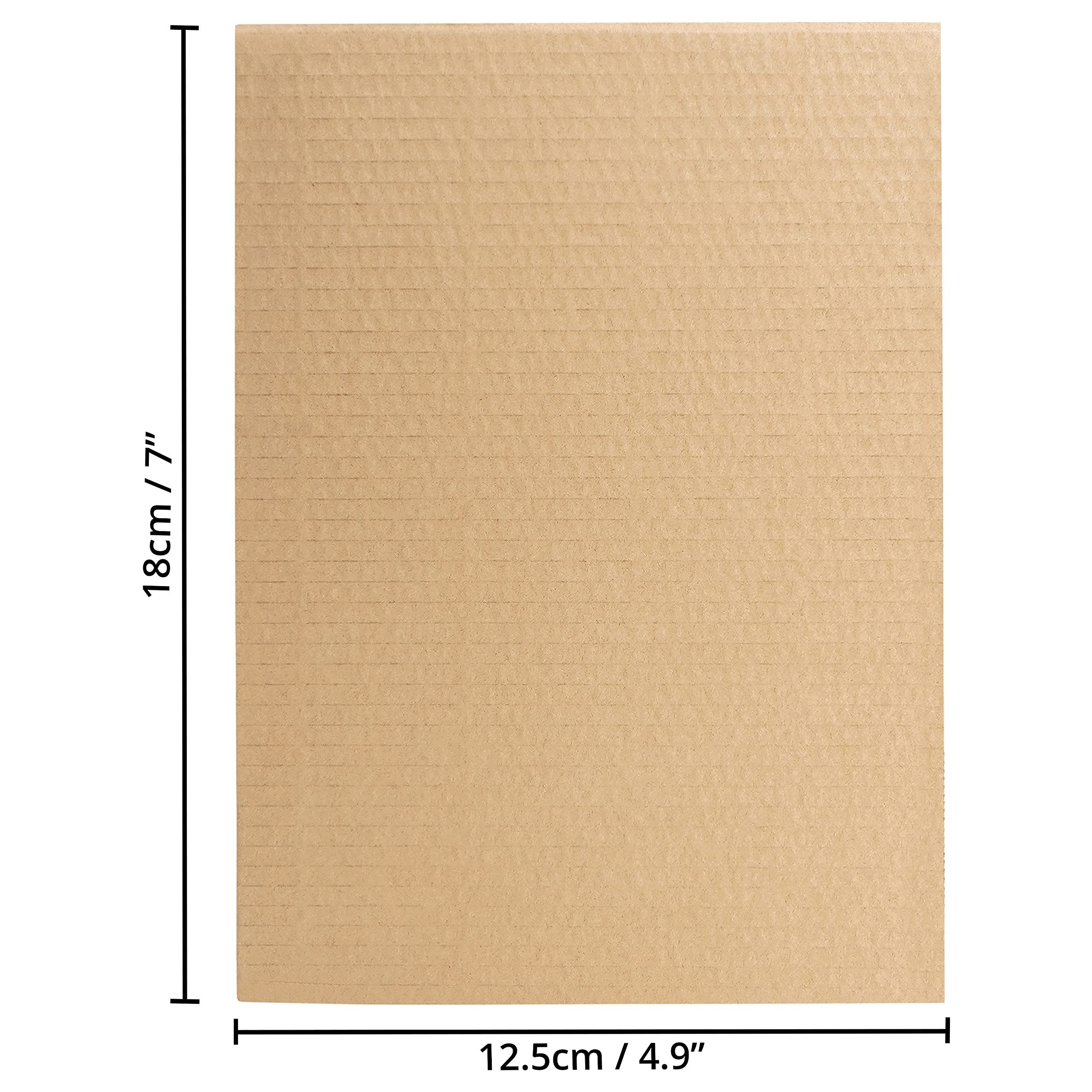 Belle Vous Aquarellpapier 18x12.5cm (100 Thick (100 - Craft Dicke, - Bastelkarton Braunes Cardboard 18x12.5cm 2.8mm Brown - 2.8mm - pcs) Stück)