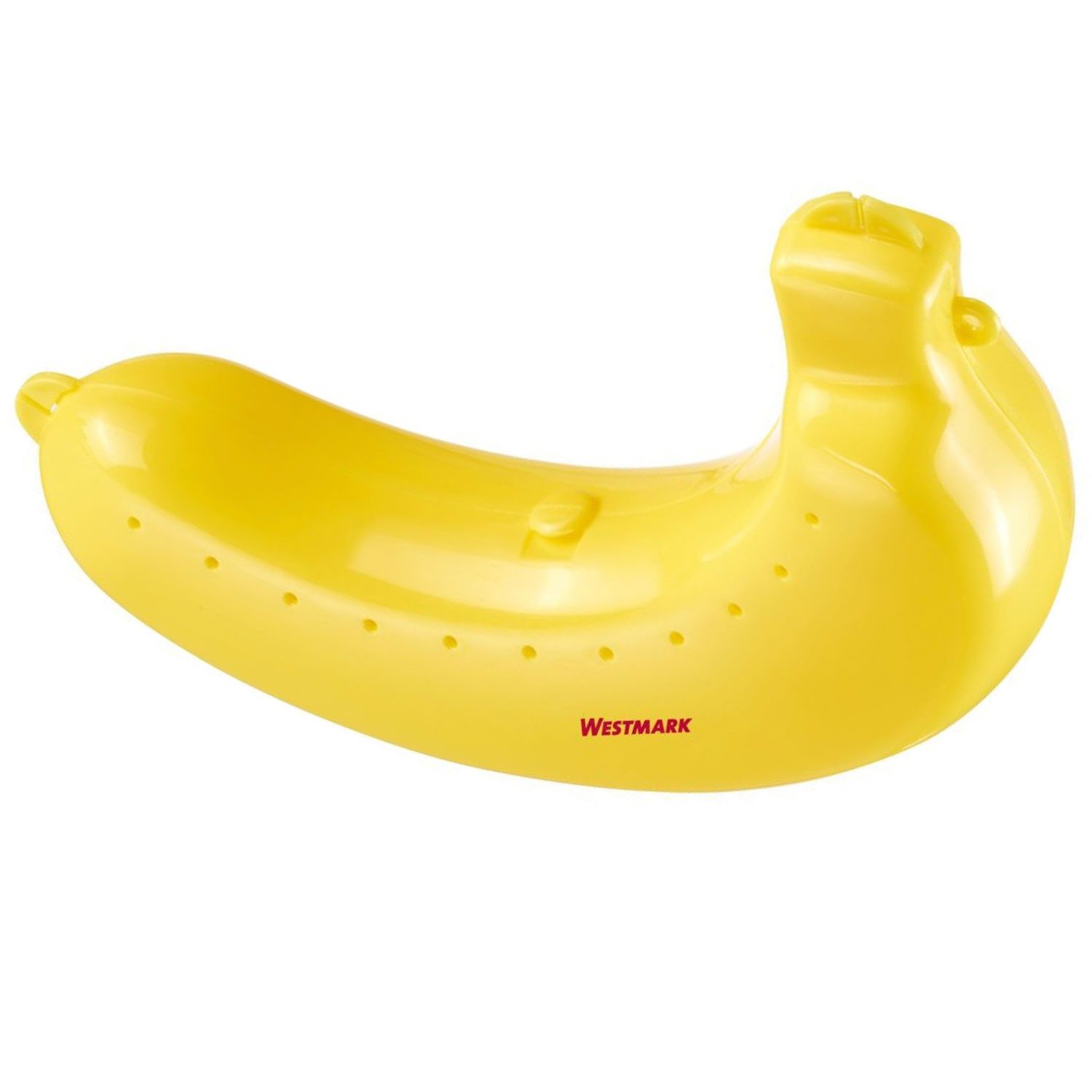 WESTMARK Vorratsdose Bananendose – Praktische Premium-Bananenbo, robust & BPA-frei, PP