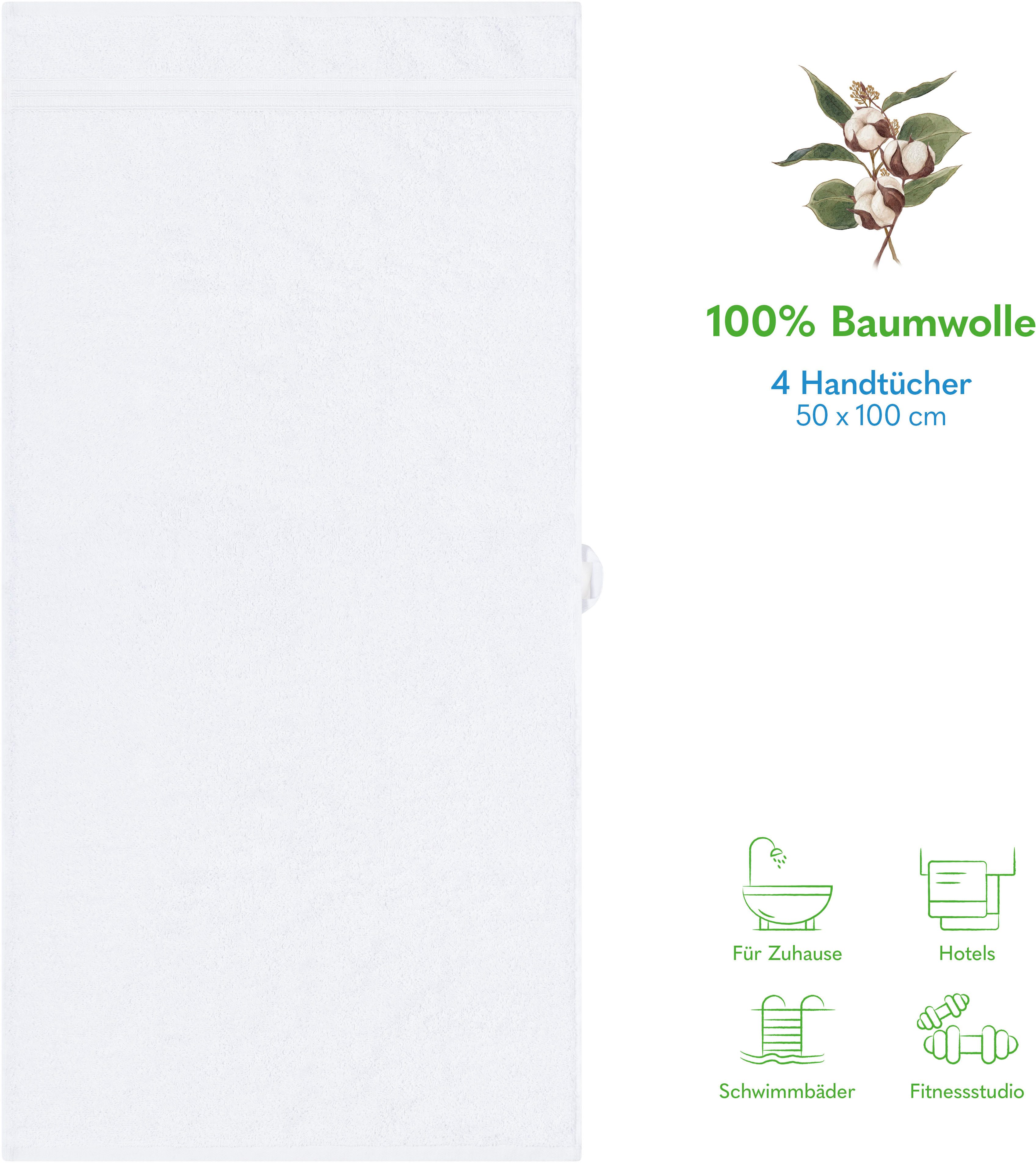 HAMMETEX Handtuch Set 4er Set Handtücher günstig online kaufen