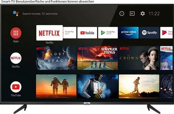TCL 65P616X1 LED-Fernseher (164 cm/65 Zoll, 4K Ultra HD, Smart-TV, Android 9.0 Betriebssystem)