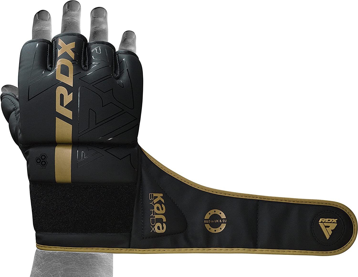 RDX MMA Grappling MMA-Handschuhe Sports RDX Handschuhe, Golden Training, gloves Sparring MMA