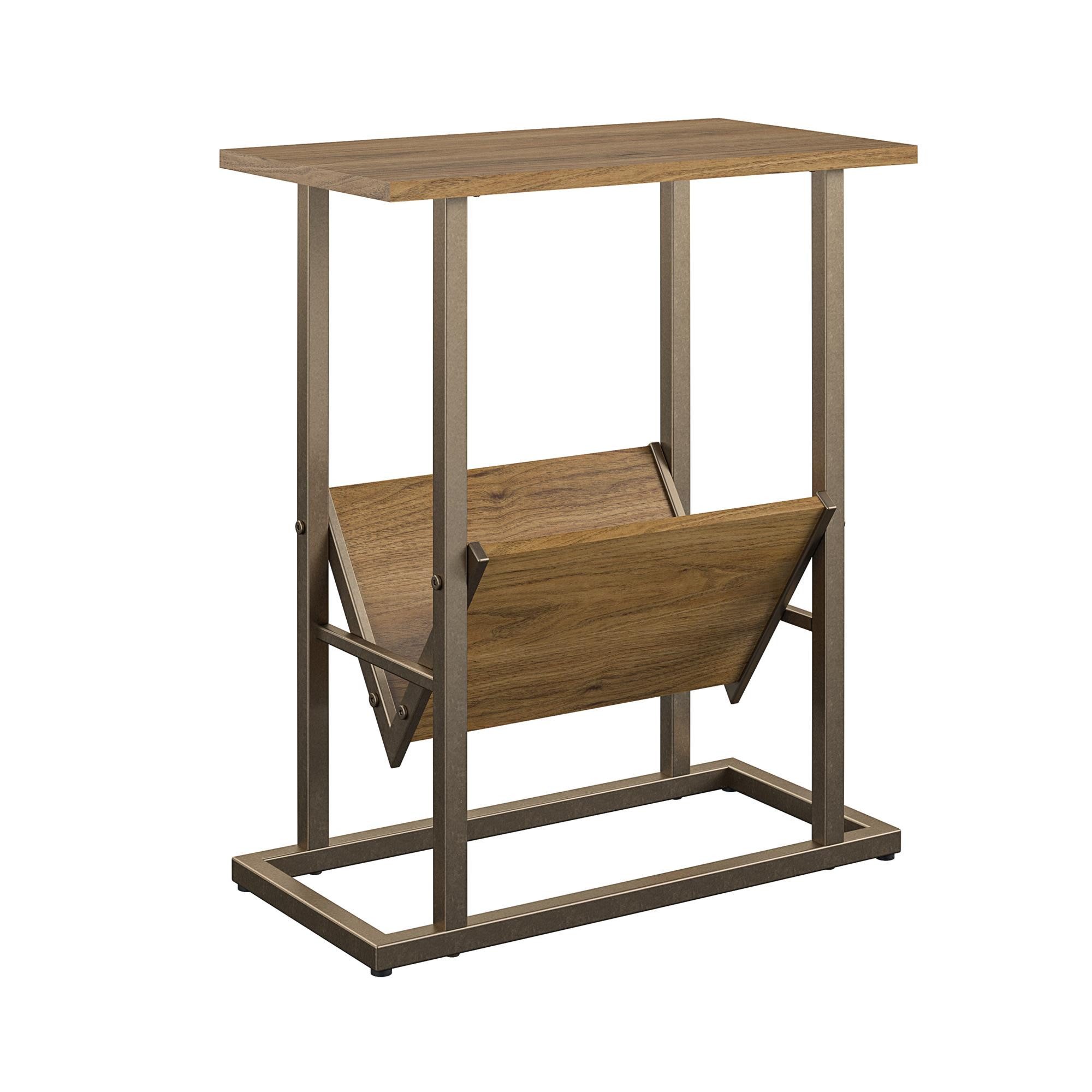 loft24 Beistelltisch Regal, mit Ablage für Zeitschriften Metallgestell günstig online kaufen