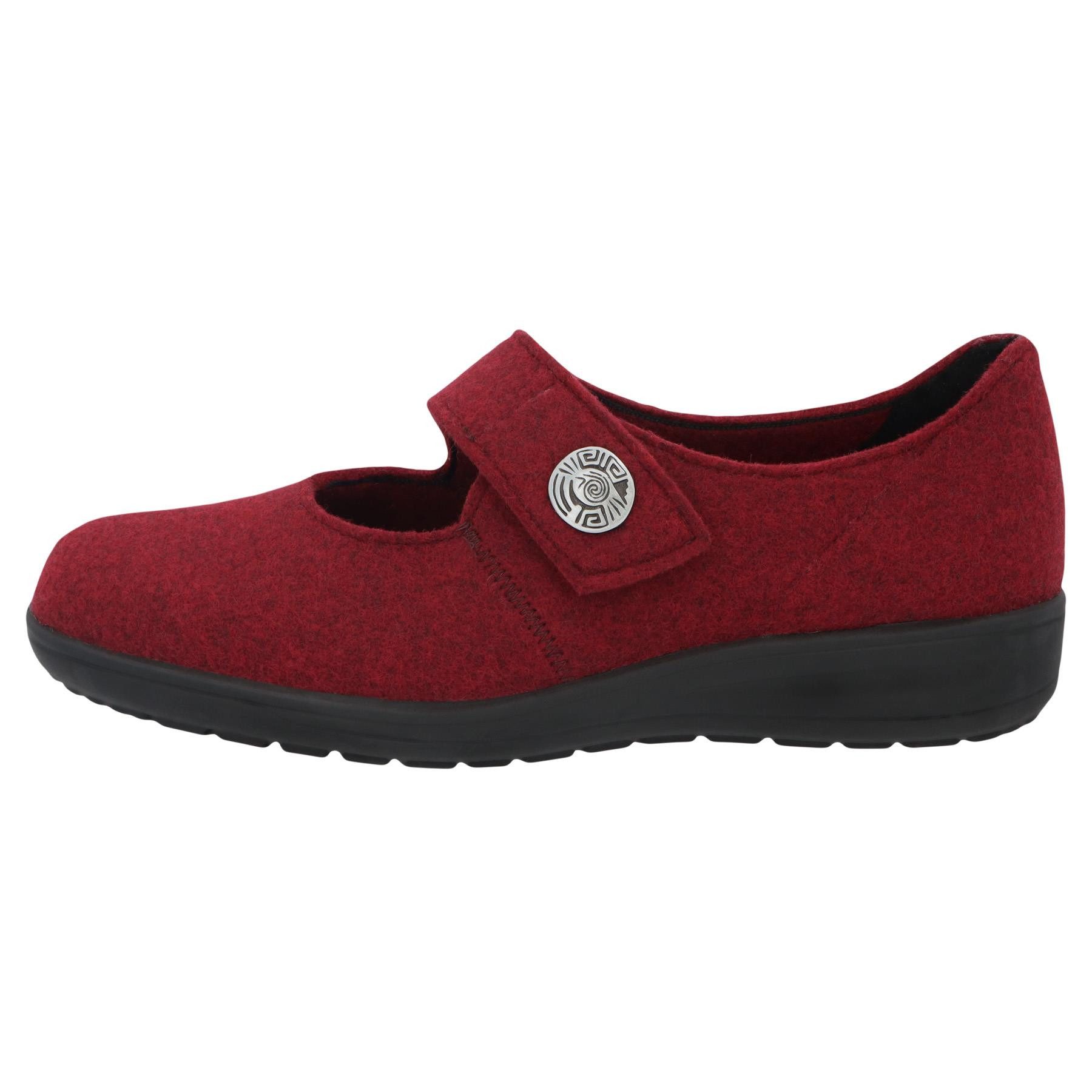SOLIDUS Solidus Erwachsene Solidus Heaven Hausschuh Textil Klettschuh