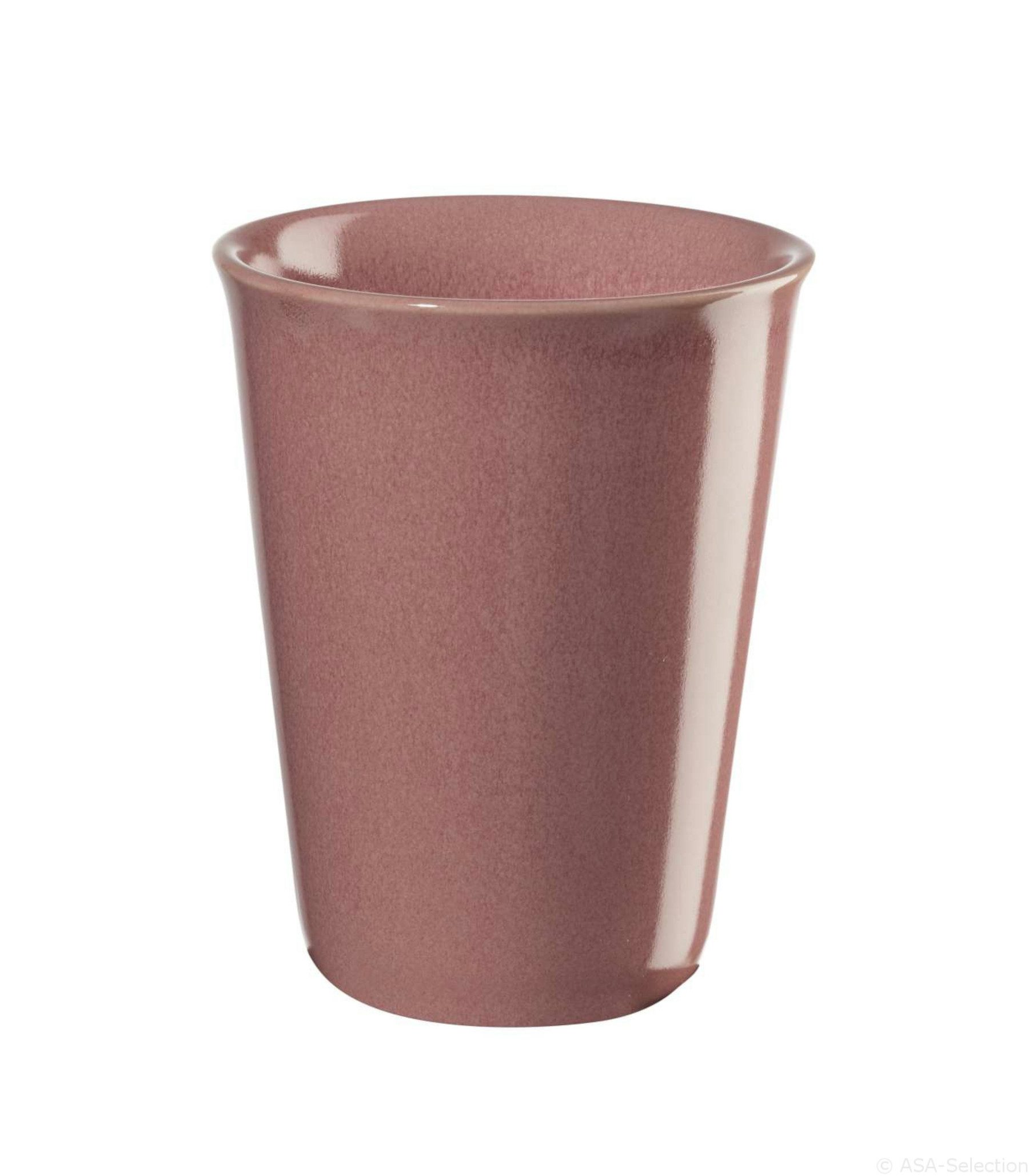 Tasse ASA Selection Becher copetta ohne Henkel pink