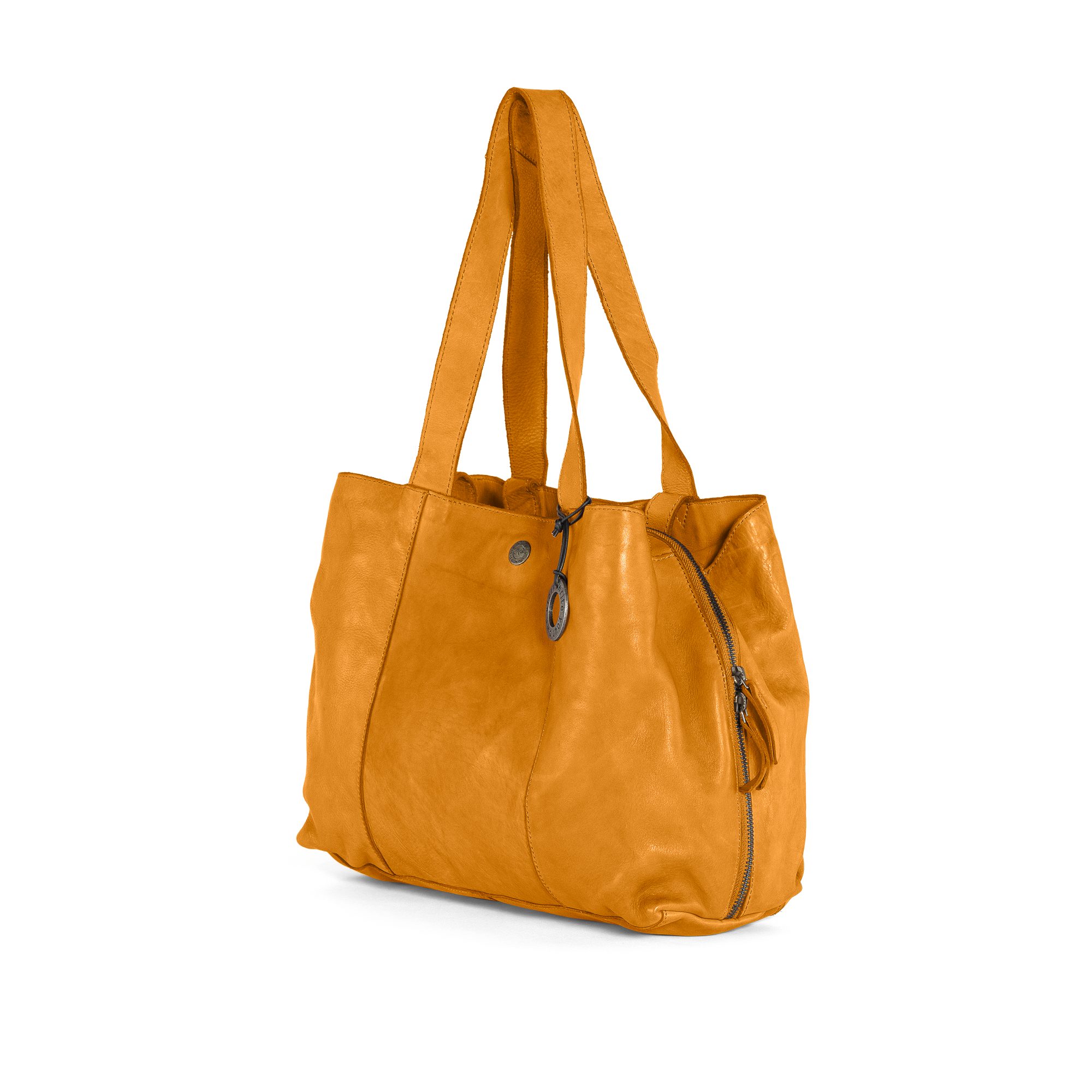 Cas8 Shopper Cas8 LEYLA - Damen Leder Tasche, Schultertasche mit vielen Fächern