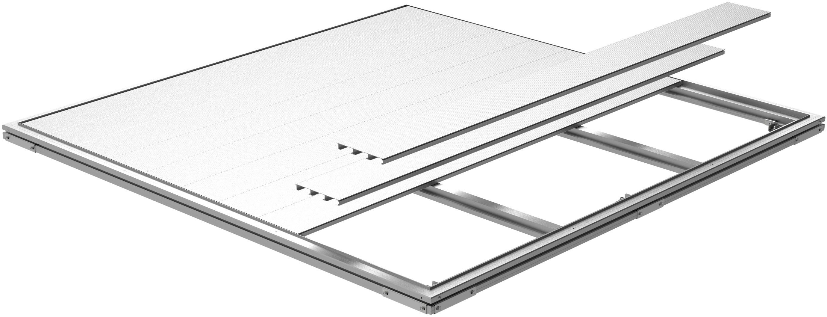 Biohort Fundamentrahmen SmartBase, BxT: 172x172 cm, für Gerätehaus AvantGarde A1