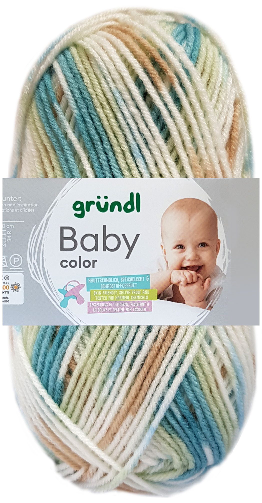 12 Acquamarin Braun Mint Natur Multicolor