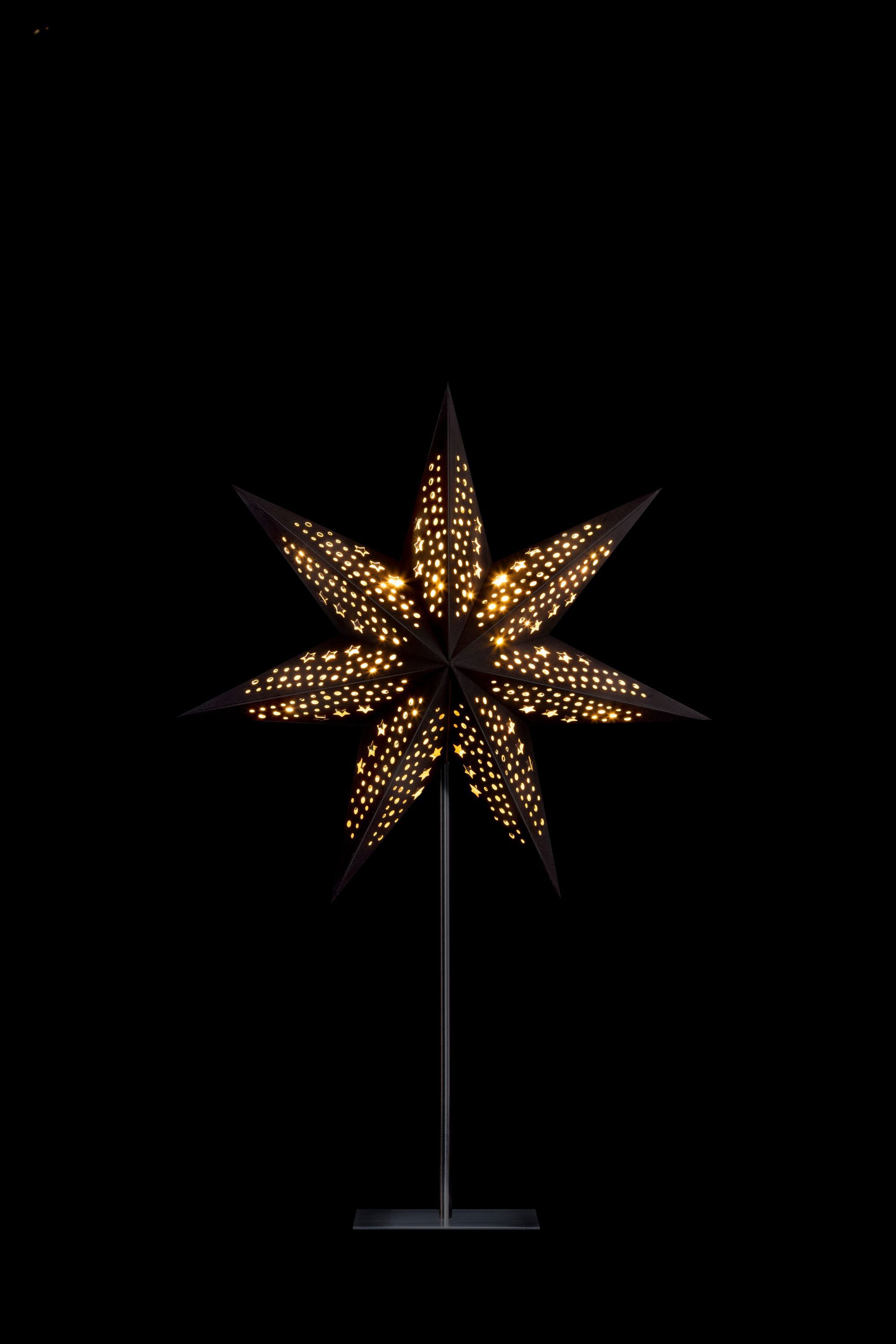 STERNTALER Dekostern, Dekostern Weihnachtsstern Papier Samt günstig online kaufen