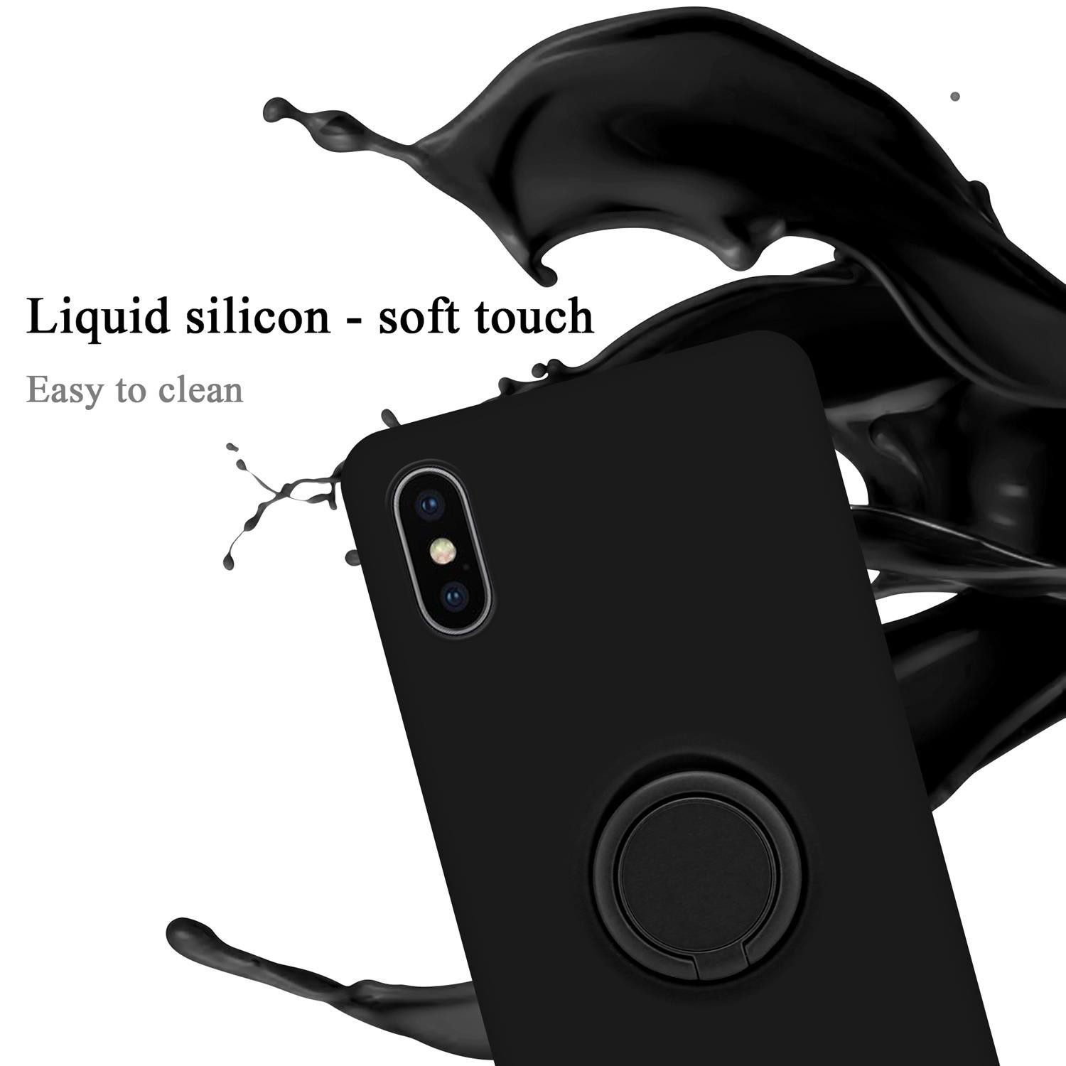 Cadorabo Handyhülle für iPhone X / XS Hülle Apple iPhone X / XS, Robustes Hard Case - Handy Schutzhülle - Hülle - Back Cover Bumper