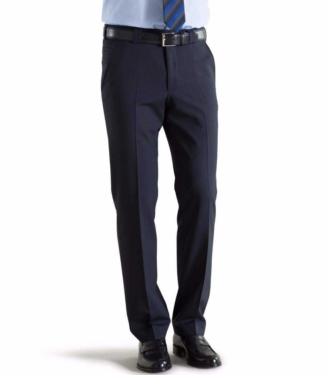 MEYER Anzughose blau regular fit (1-tlg., keine Angabe) 17