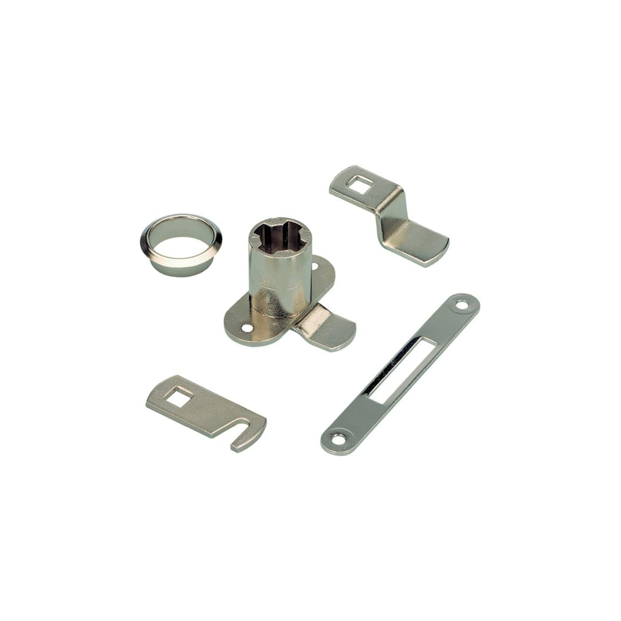 Hettich Möbelbeschlag Hettich Set Zylinderhebelschloss, Z23, ø 18 mm