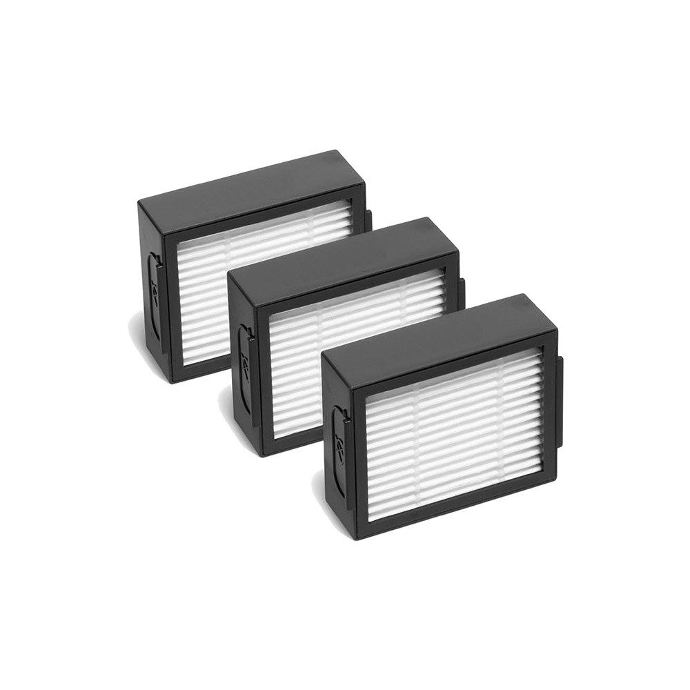 Trade-Shop Filter-Set HEPA-Filter 3in1 passend für iRobot Roomba i7, i7+, E5, E6, E7, Zubehör für iRobot Roomba Saugroboter, Pollenfilter / Allergikerfilter / Hygienefilter mit Power-Filtration von Trade-Shop