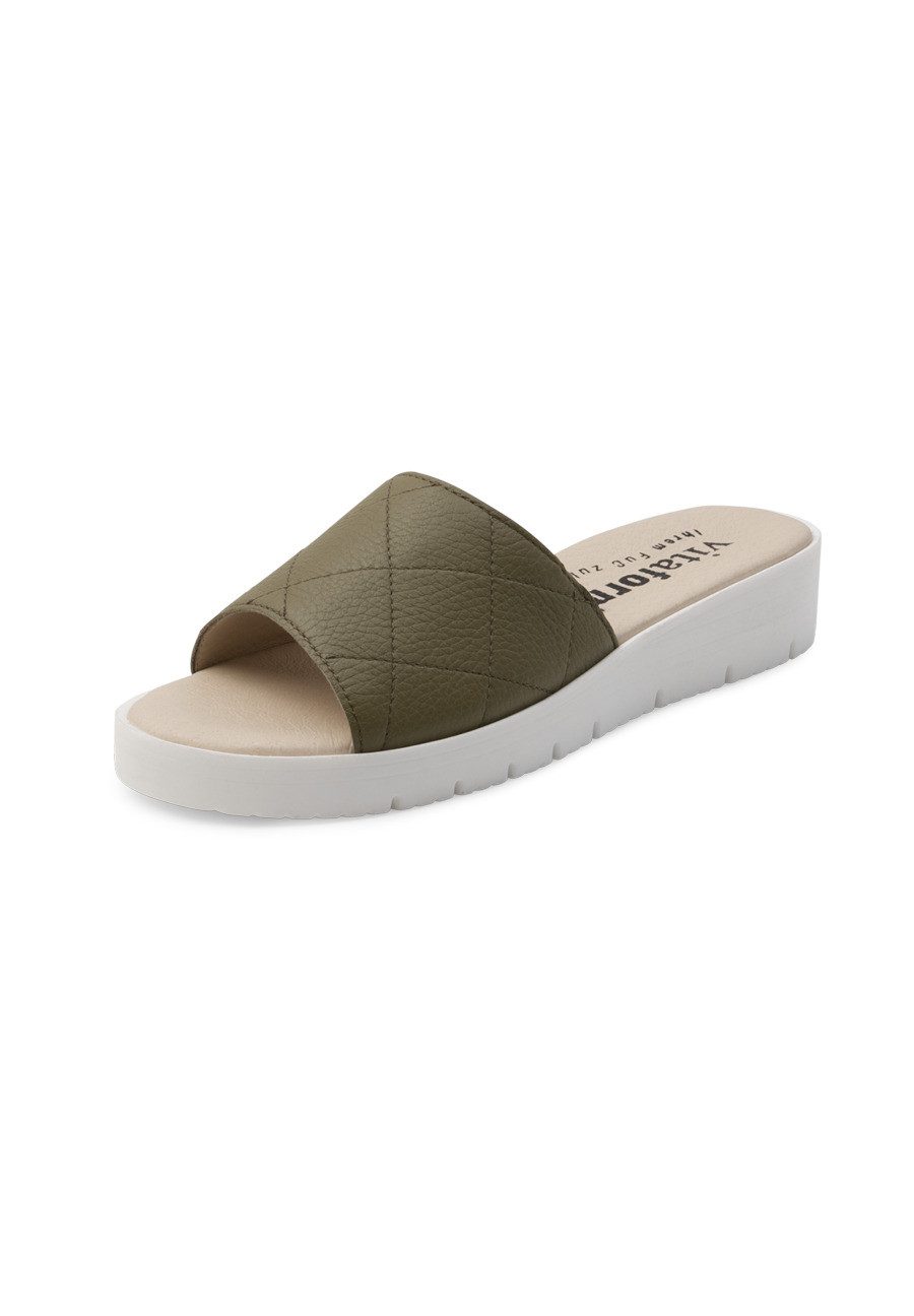 vitaform Damenschuhe Pantolette Hirschleder Pantolette günstig online kaufen