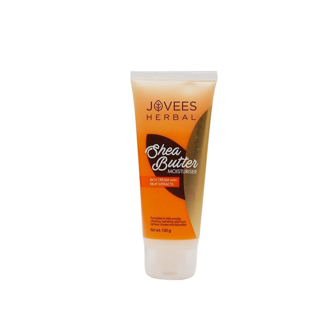 Jovees Feuchtigkeitscreme Jovees Herbal Shea Butter Moisturizer für Frauen/Männer Ohne Parabene, Все Hauttypen, 1-tlg., Reduziert Hautentzündungen und stellt die Feuchtigkeit wieder her