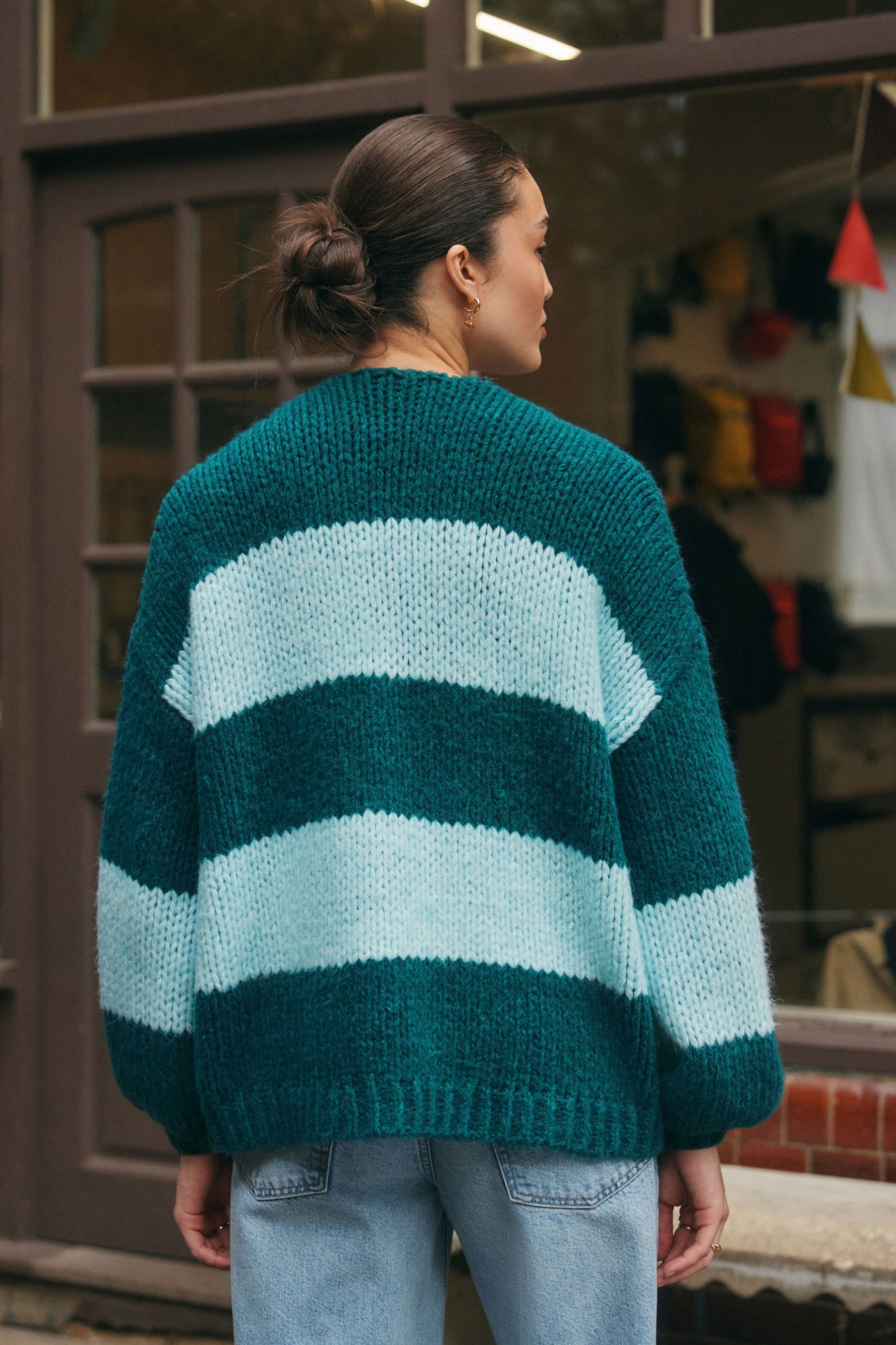 Next Strickjacke Weiche Strickjacke im Grobstrick günstig online kaufen