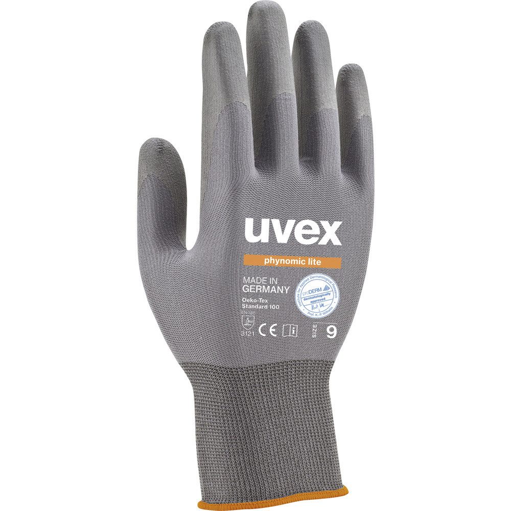 Arbeitshandschuhe uvex 6004010 phynomic lite Nylon Arbeitshandschuh Größe (Handschuhe):