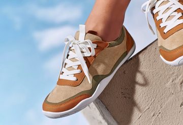 LASCANA Sneaker superleicht, ultraflache Sohle, Schürhalbschuh, Freizeitschuh VEGAN