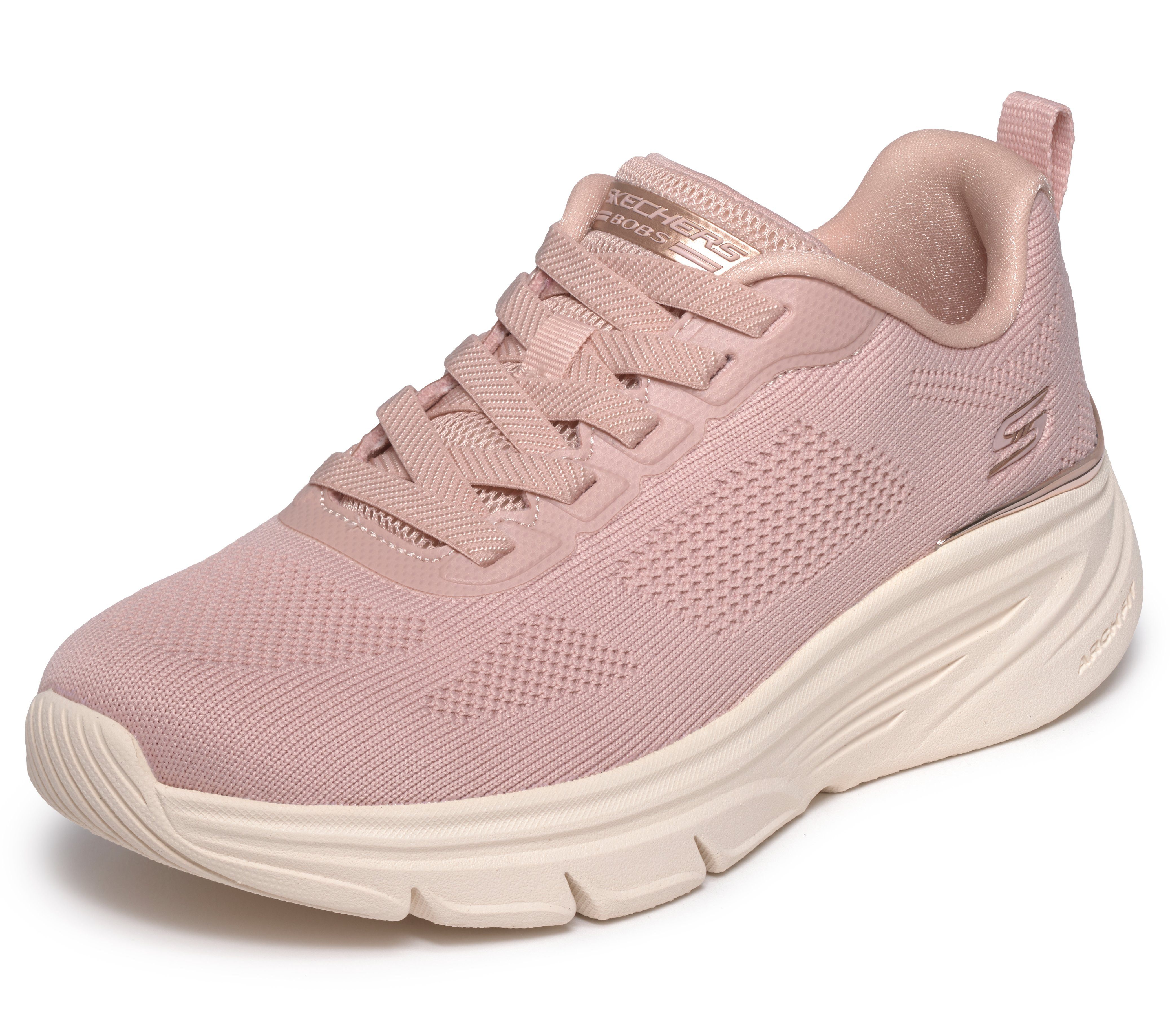 Skechers BOBS ARCH FIT ELEV8 VEGAN Slip-On Sneaker Schlupfschuh, Freizeitsneaker, Halbschuh, maschinenwaschbar