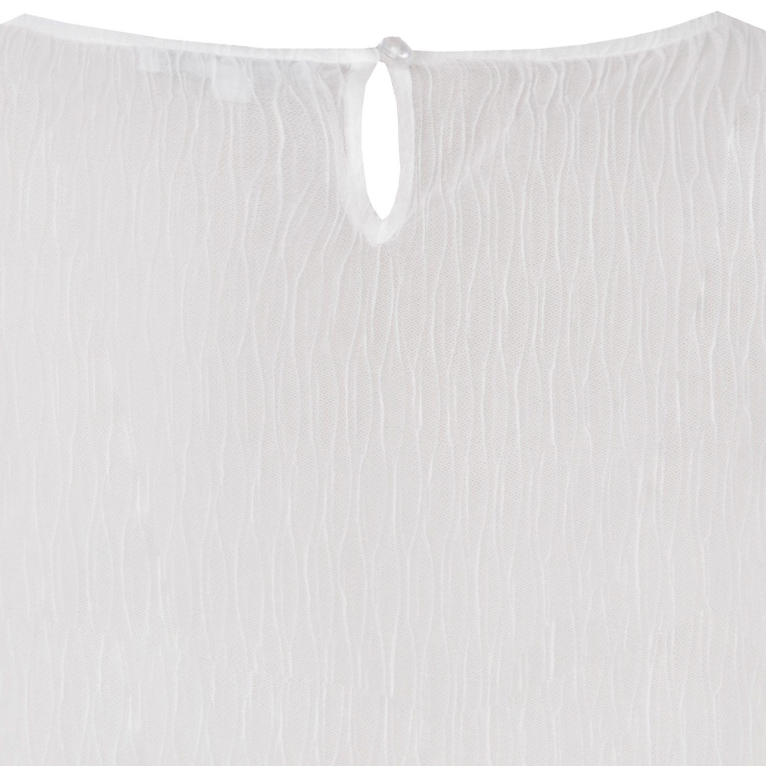 MarJo Dirndlbluse Damen Dirndlbluse 'Böhen' Langarm, Offwhite