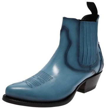 Mayura Boots 2487 Marilyn Azul Damen Westernstiefelett Blau Stiefelette