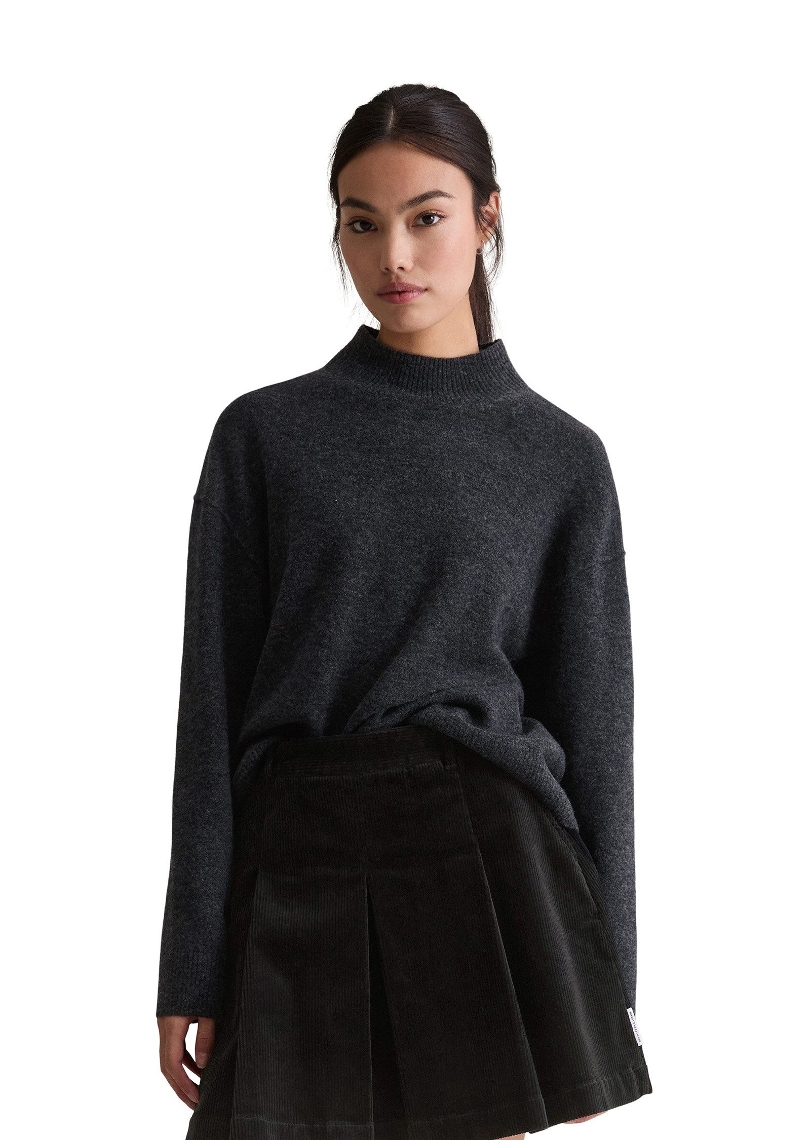 Marc O'Polo DENIM Strickpullover aus softem Schurwolle-Mix