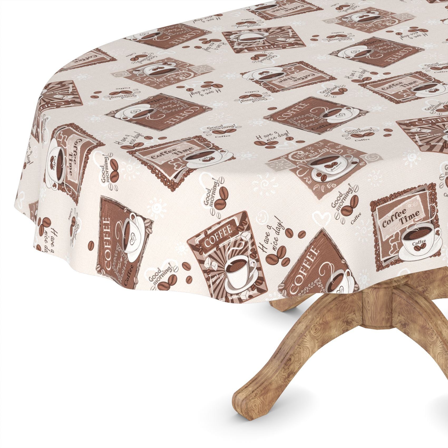 ANRO Tischdecke Wachstuchtischdecke Gartentischdecke Wachstischdecke (Einze günstig online kaufen