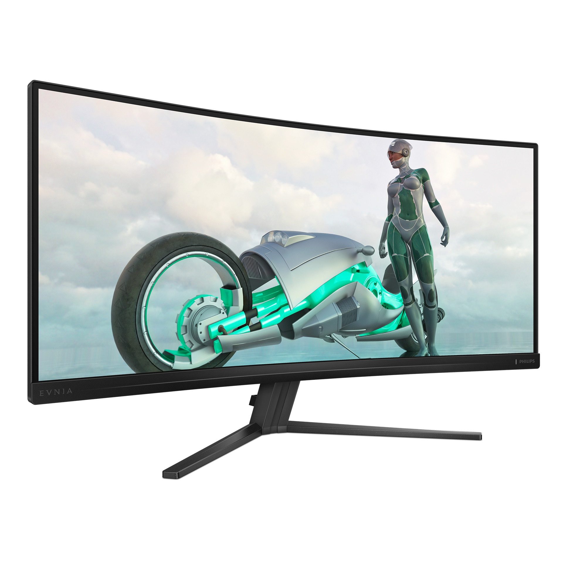 Philips 34M2C3500L Curved-Gaming-Monitor (86,4 cm/34 ", 3440 x 1440 px, WQHD, 0,5 ms Reaktionszeit, 180 Hz, VA LCD)