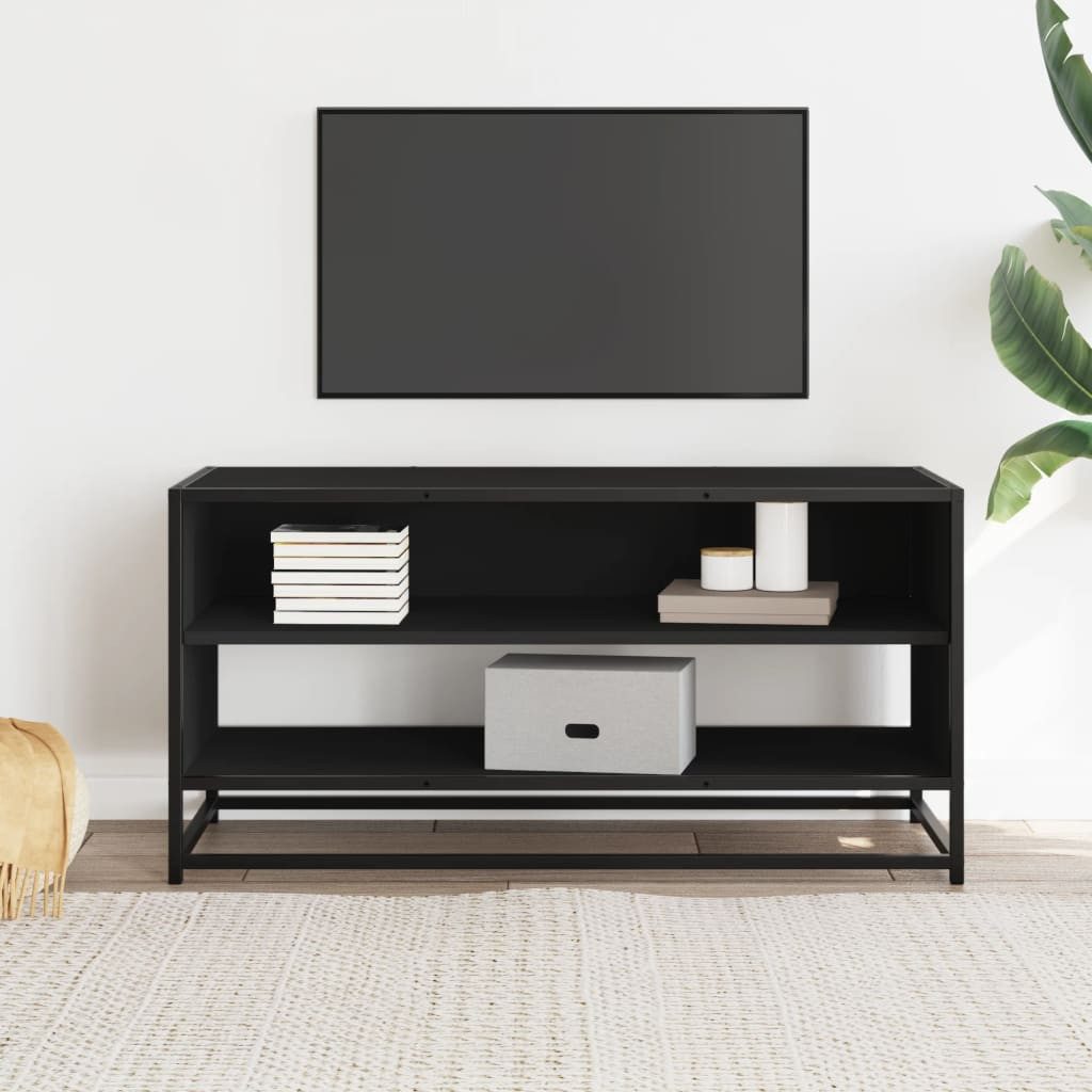 vidaXL TV-Schrank TV-Schrank Schwarz 91x40x46 cm günstig online kaufen