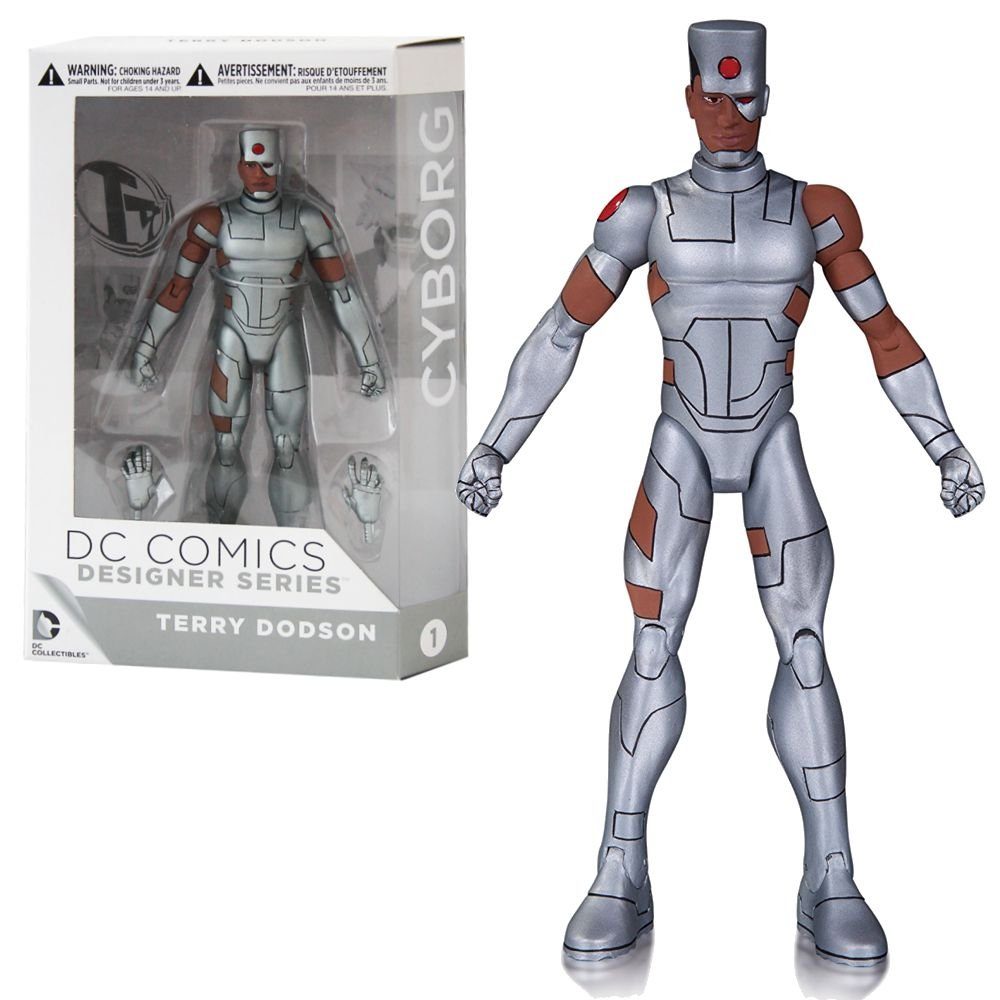 DC Comics Actionfigur Designer Serie Action Figuren DC Collectibles 16 cm Spiel-Figur Cyborg
