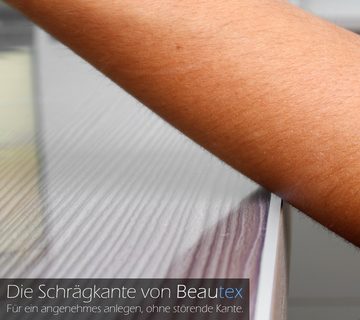 Beautex Tischdecke Glasklar Folie 2 mm + abgeschrägte Kante, transparente Tischdecke (1-tlg)