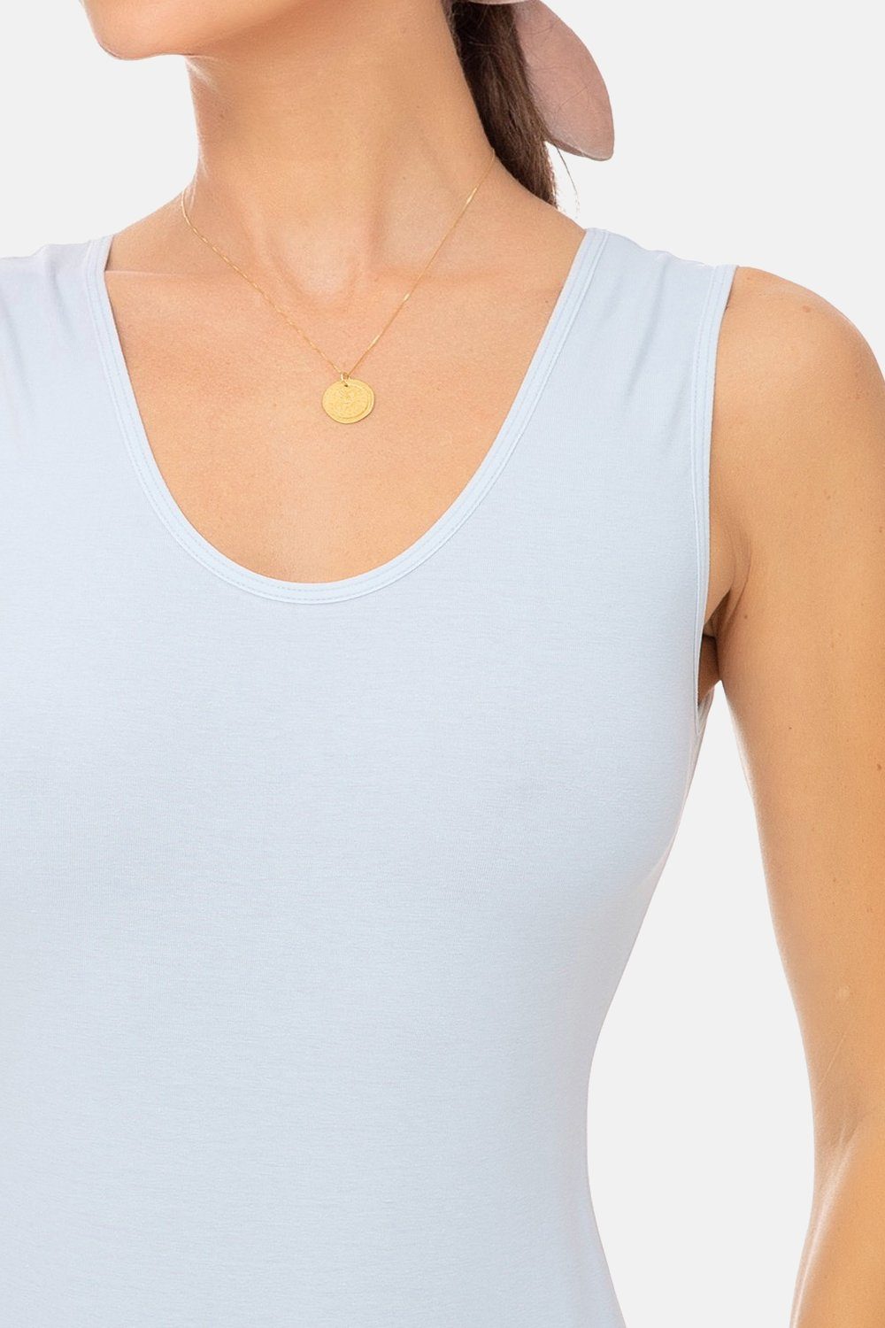 Evoni Body Damen Bodysuit ärmellos