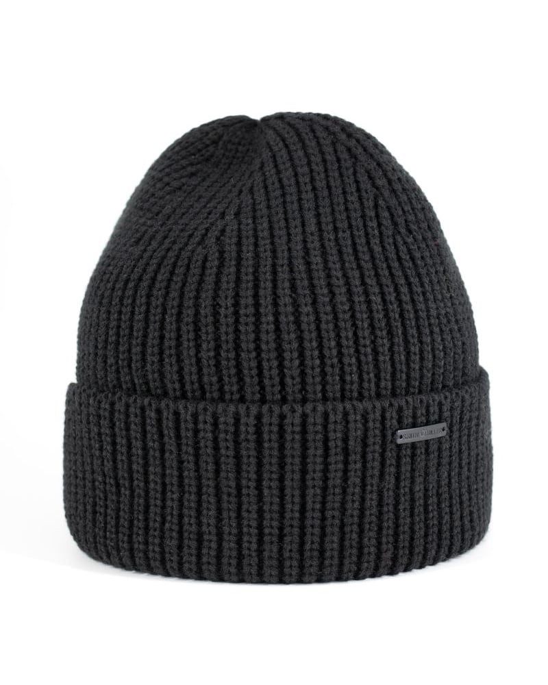 Smith & Miller Baseball Cap Strickmütze (Beanie) Logan - schwarz - 1 Stück