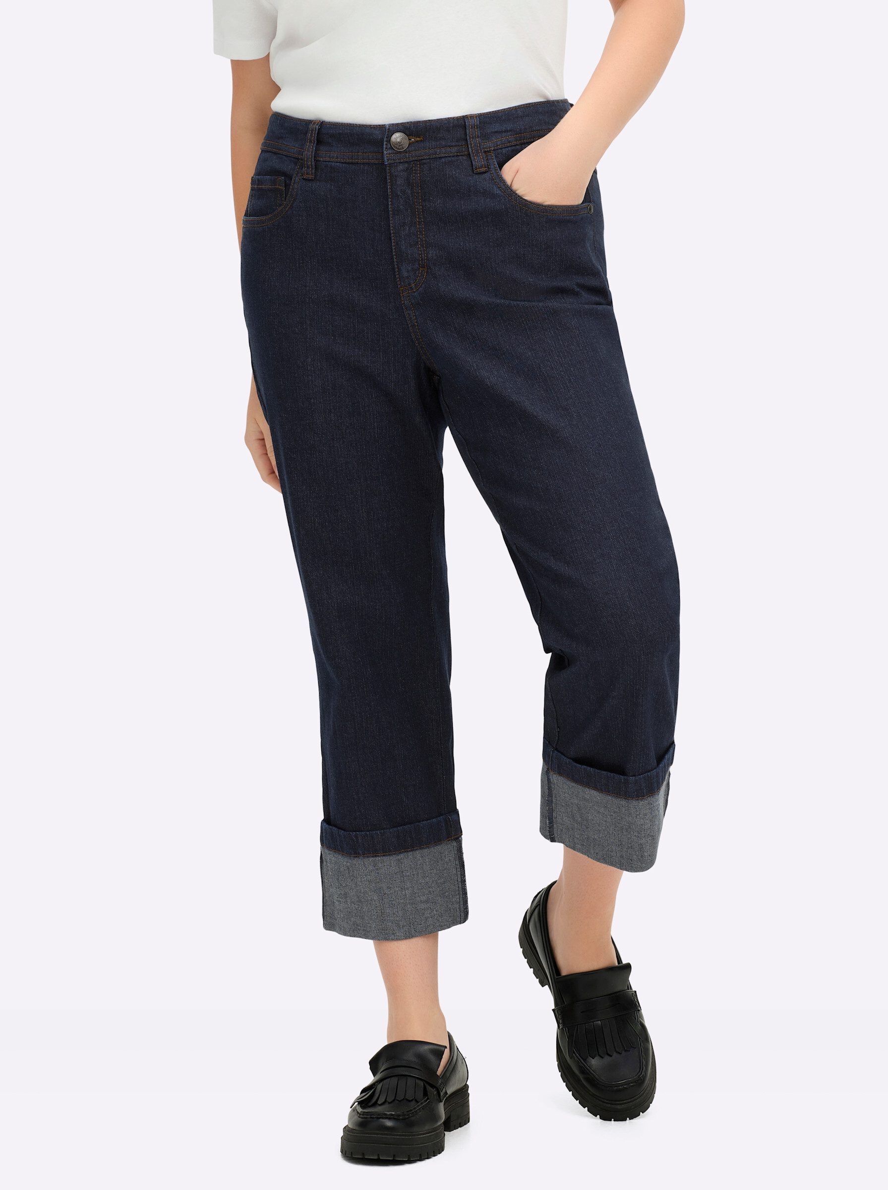 Sheego Bequeme Jeans 7/8-Jeans günstig online kaufen