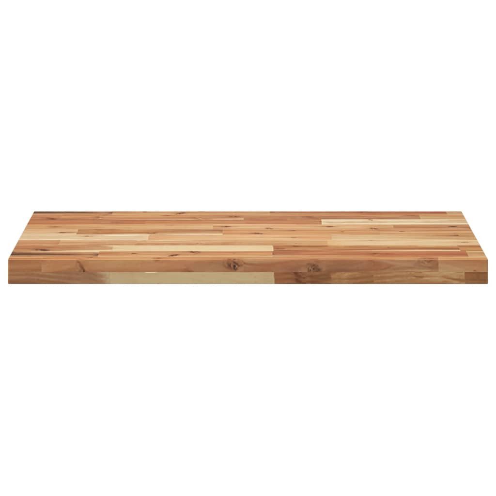 vidaXL Badezimmerspiegelschrank Waschtischplatte Ölbeschichtung 160x50x4 cm Massivholz (1-St)