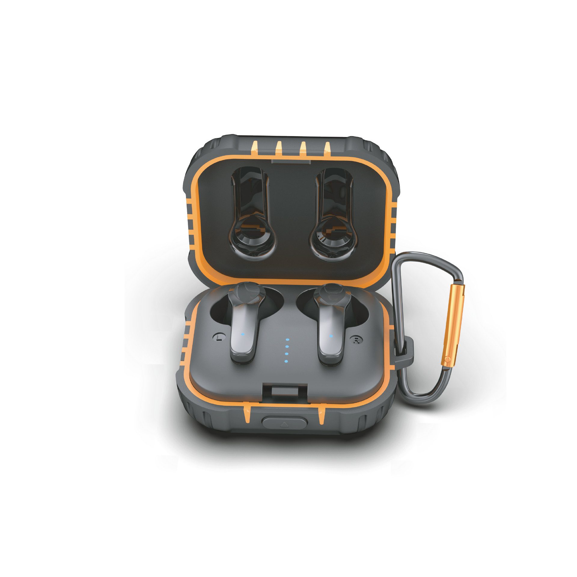 Moodix KI23K039 Bluetooth Ohrhörer, ANC, IPX7 Wasserdicht wireless In-Ear-Kopfhörer