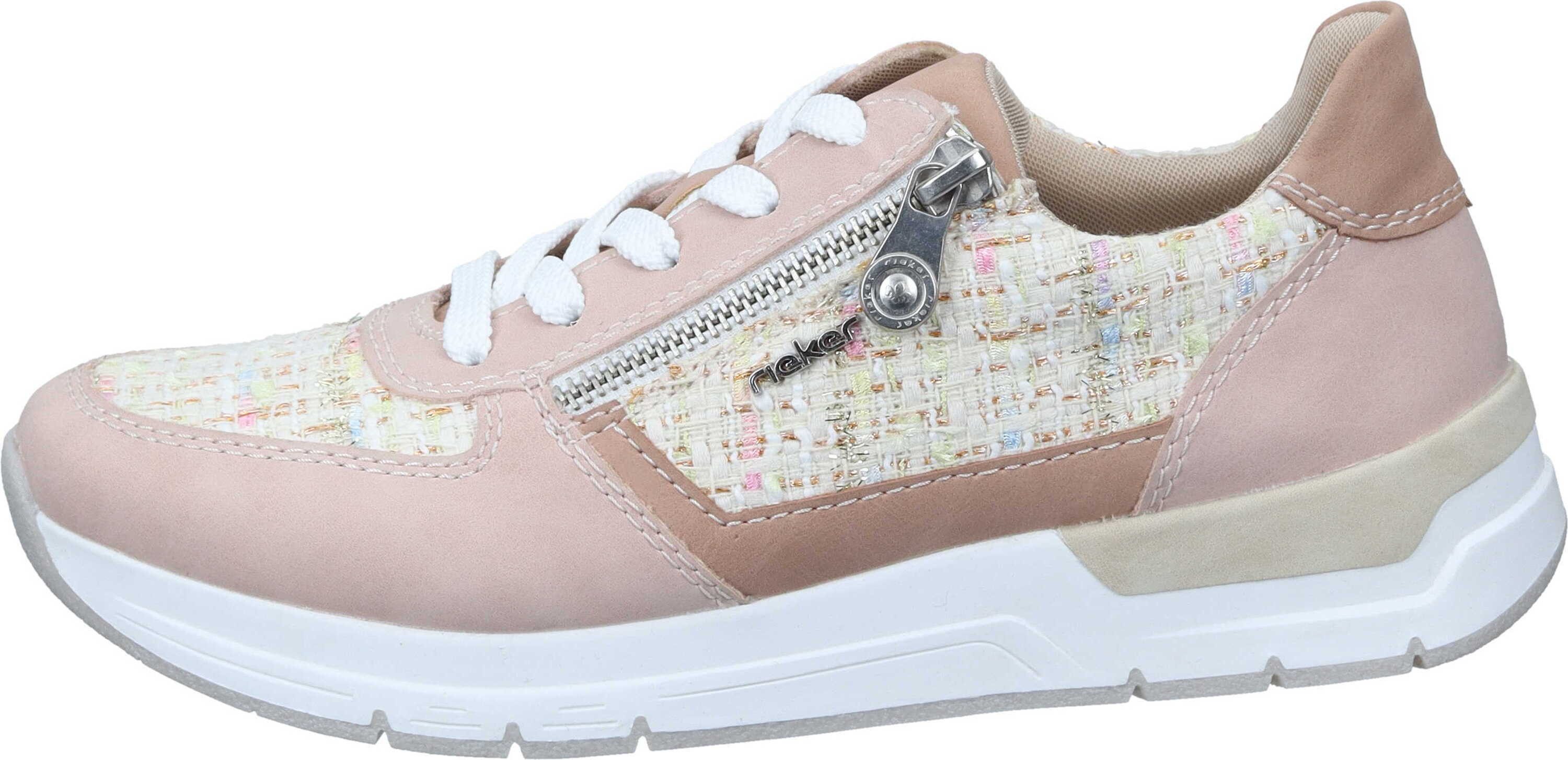 Rieker Sneaker Schnürschuh aus strapazierfähigem Synthetik günstig online kaufen