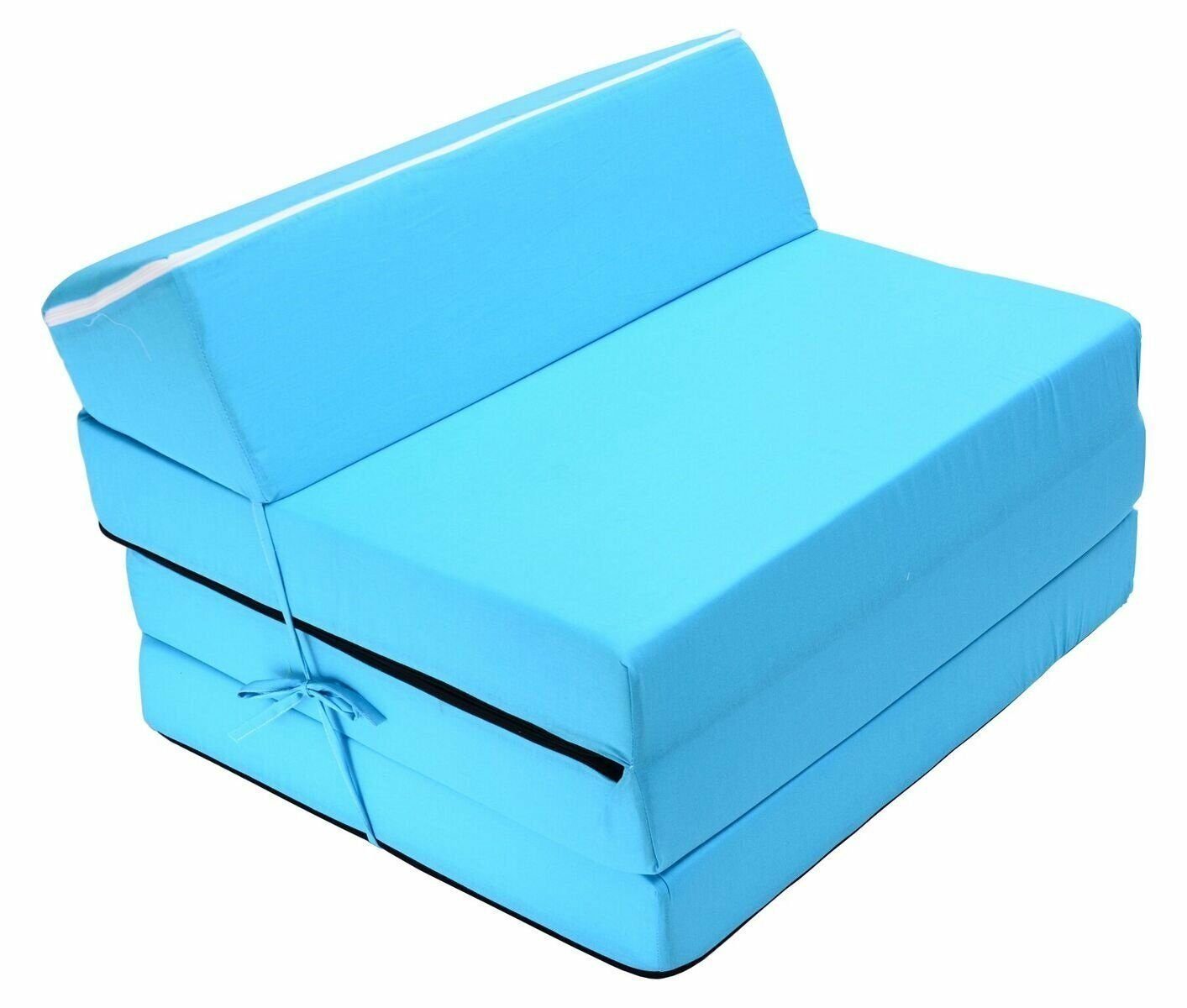 Klappmatratze Best For Kids 3-in-1 Faltmatratze Sofa Sessel Kinderbett, Best for Kids, 10 cm hoch, (Einzelstück, Einzelstück / nicht angegeben), 3-in-1-Funktion: Kindersofa, Sessel, Kinderbett