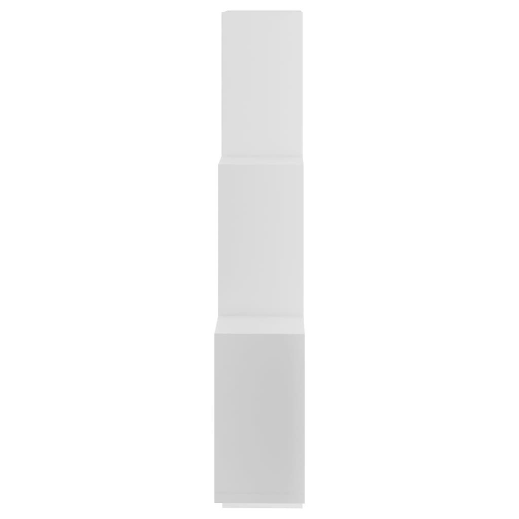 1-tlg. Holzwerkstoff, Würfelregal Weiß 78x15x93 cm Regal vidaXL