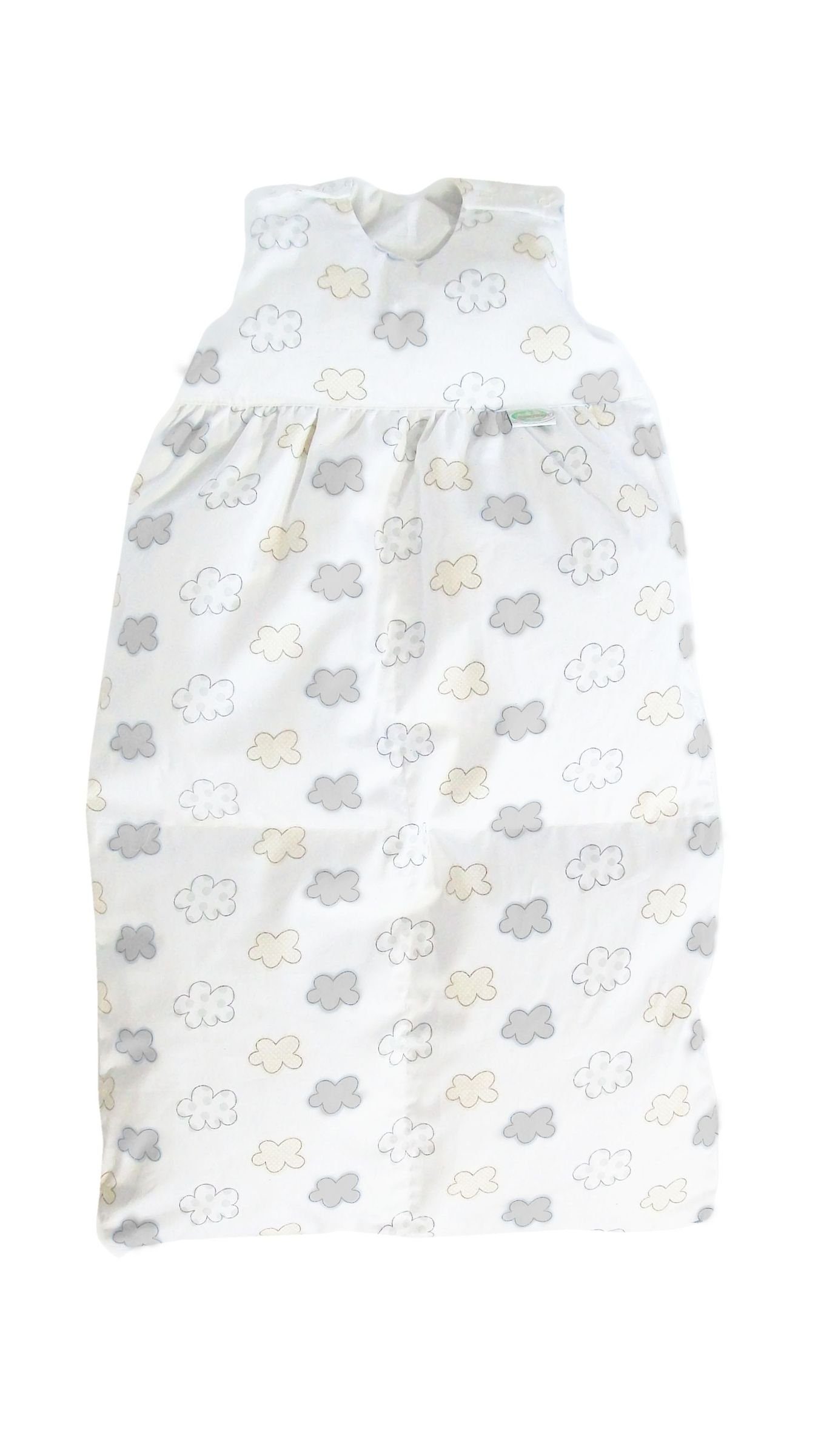 Odenwälder Babyschlafsack Baby Daunenschlafsack Exclusiv, Winterschlafsack Außensack 3,5 TOG ärmellos atmungsaktiv aus 100%