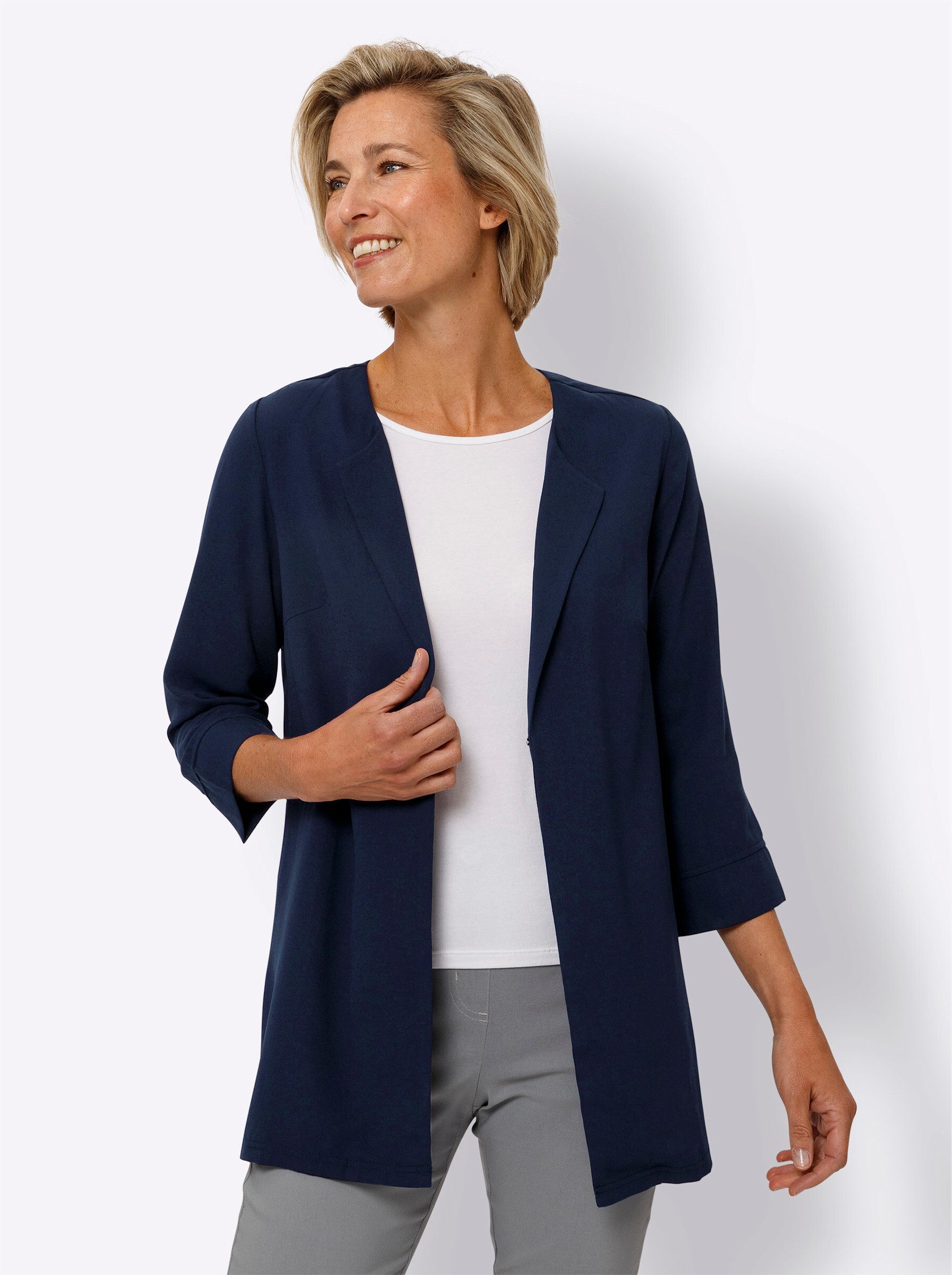 Shirtjacke Shirtjacke 3/4-Arm