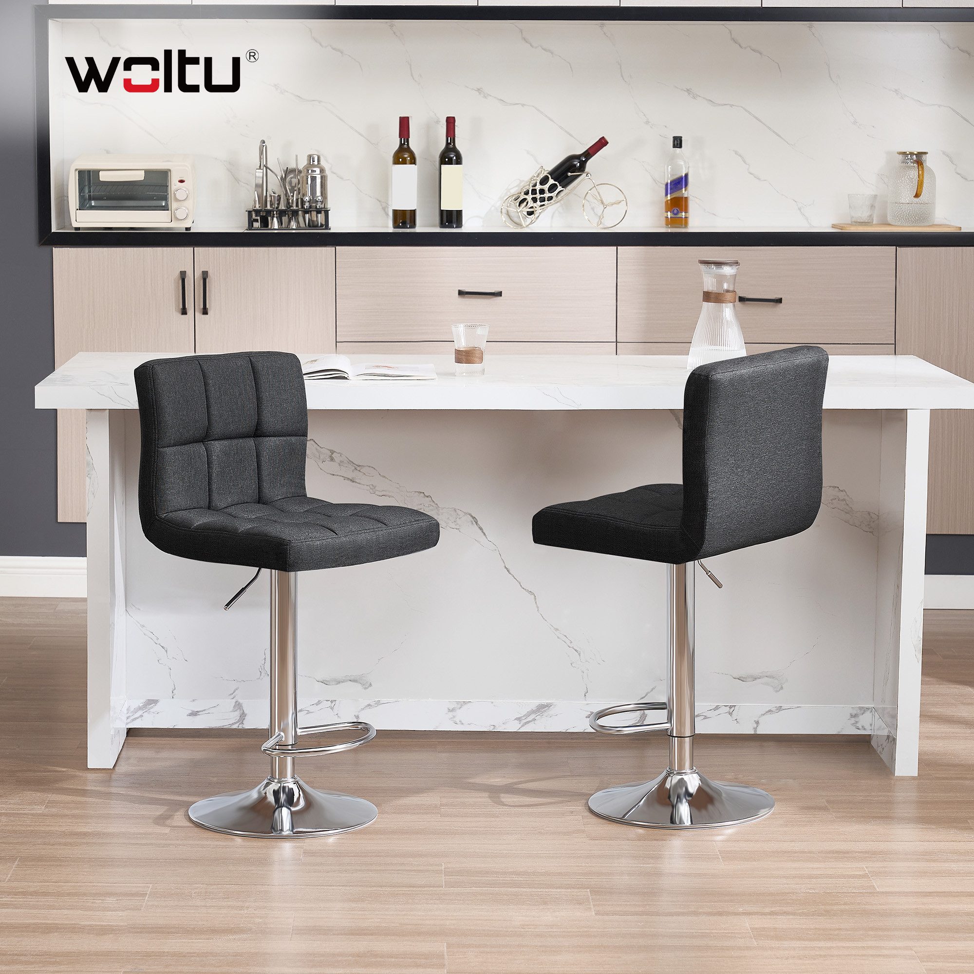 Woltu Barhocker (2 St), Barstühle verstellbar günstig online kaufen