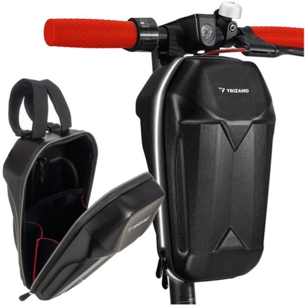 Trizand Scootertasche Lenkertasche Rollertasche (Spar-Set, 1-tlg., universell, wasserdicht), Bietet Platz für Handy, Schlüssel, Geldbörse und eine 1-Liter-Flasche