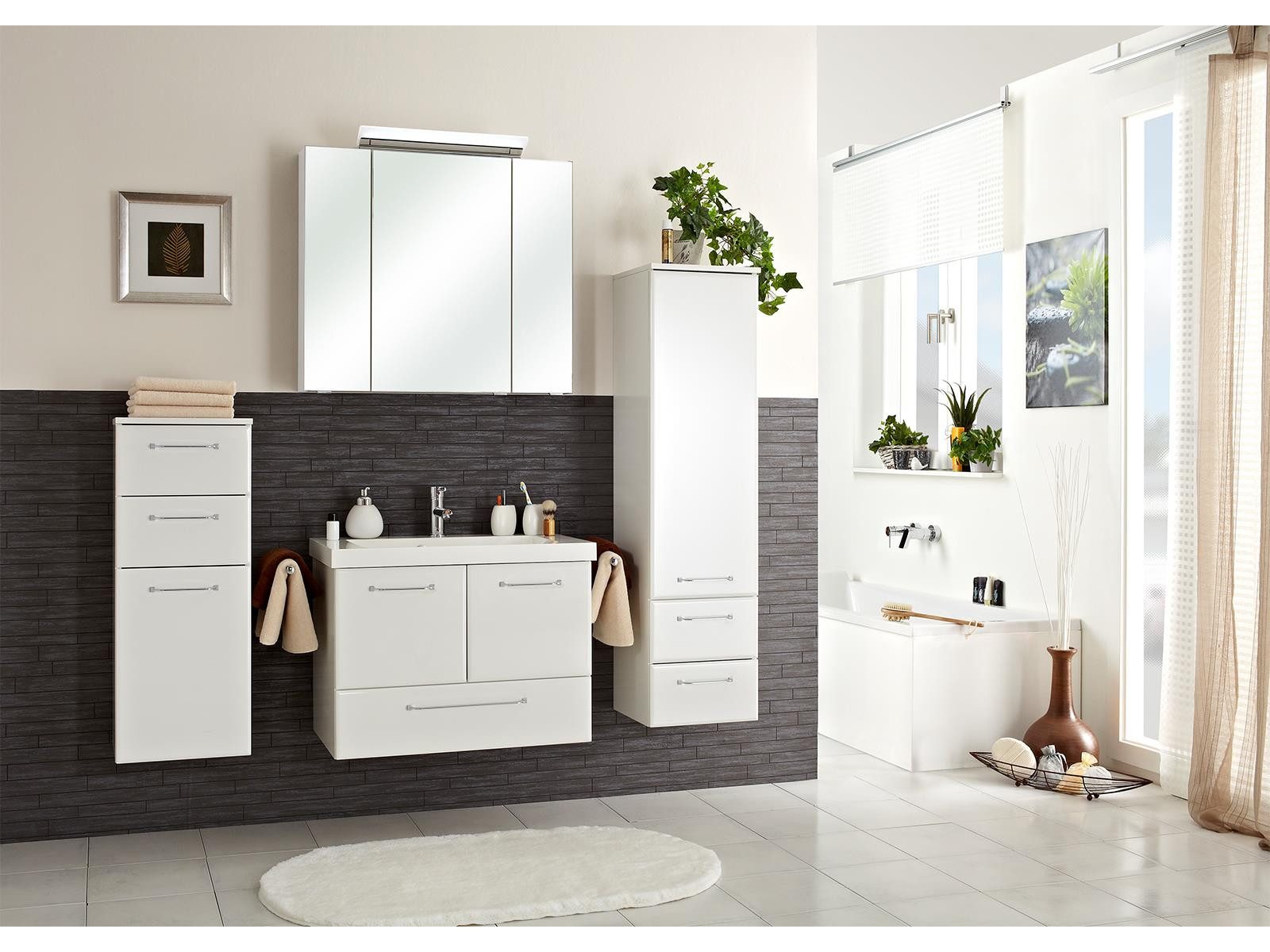 PELIPAL Badezimmer-Set, (5-teilig, 5-St)