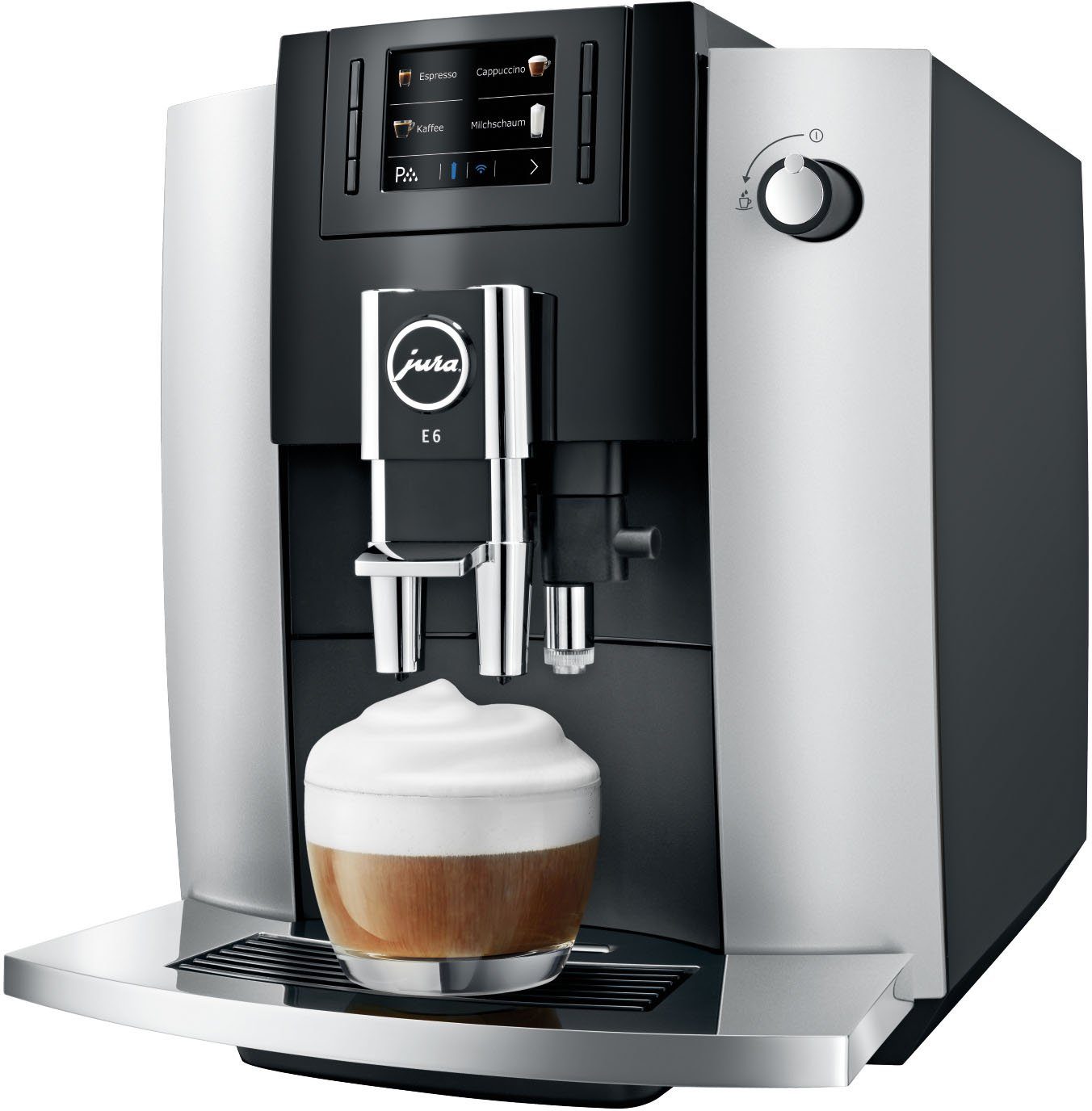JURA Kaffeevollautomat E6 Platin, silberfarben | OTTO