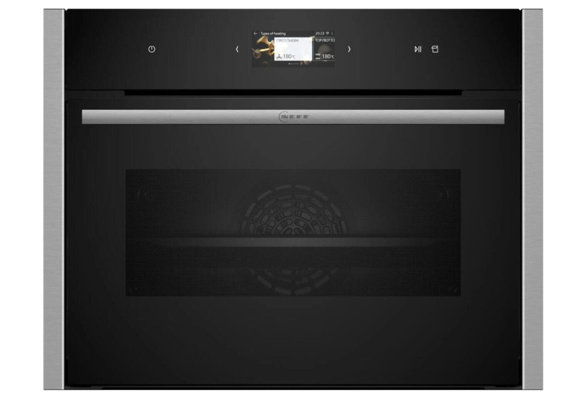 Einbaubackofen C24FS31N0 N90 A+ Einbau-Kompaktdampfbackofen, 60 cm breit, 47 L