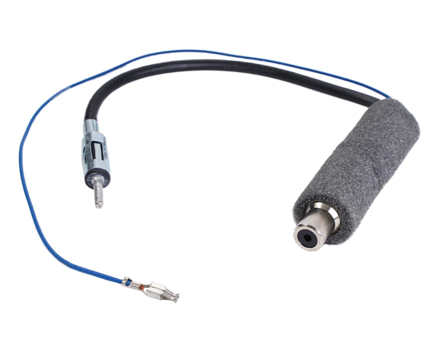 2 KFZ Autoradio Antenne Adapter ISO auf DIN Stecker Antennenadapter für VW  Radio