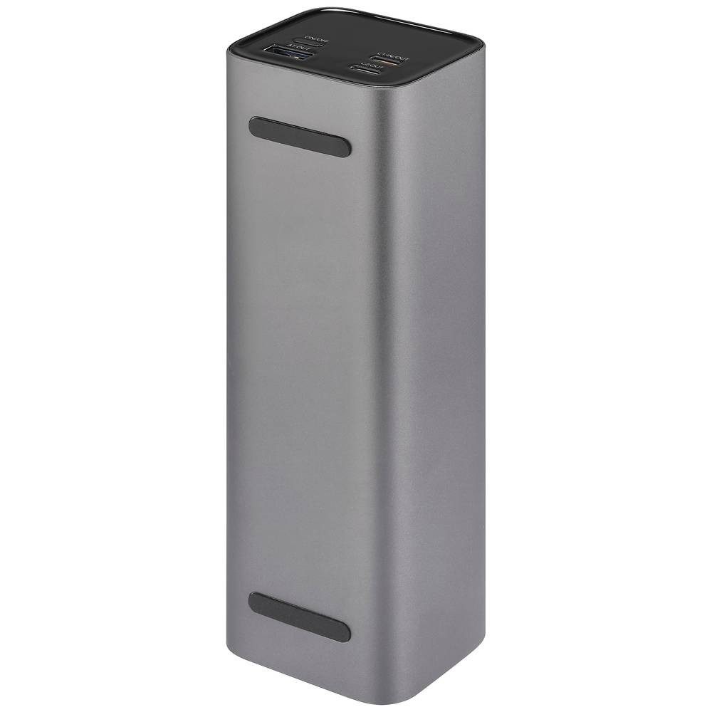 VOLTCRAFT PD140W Powerbank 27000 mAh mit LCD-Display VC-16003645 Powerbank