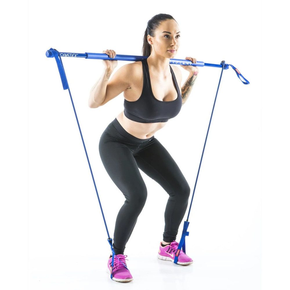 Gymstick Trainingsband Original 2.0 - Inkl. Online-Trainingsvideos - Medium - Blau – Bild 4 von 5